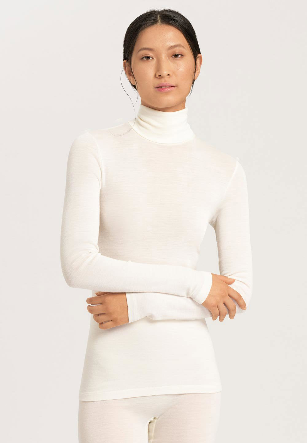 hanro-woolen-silk-rollkragen-shirt-071423-cygne-wolle-seide image 2