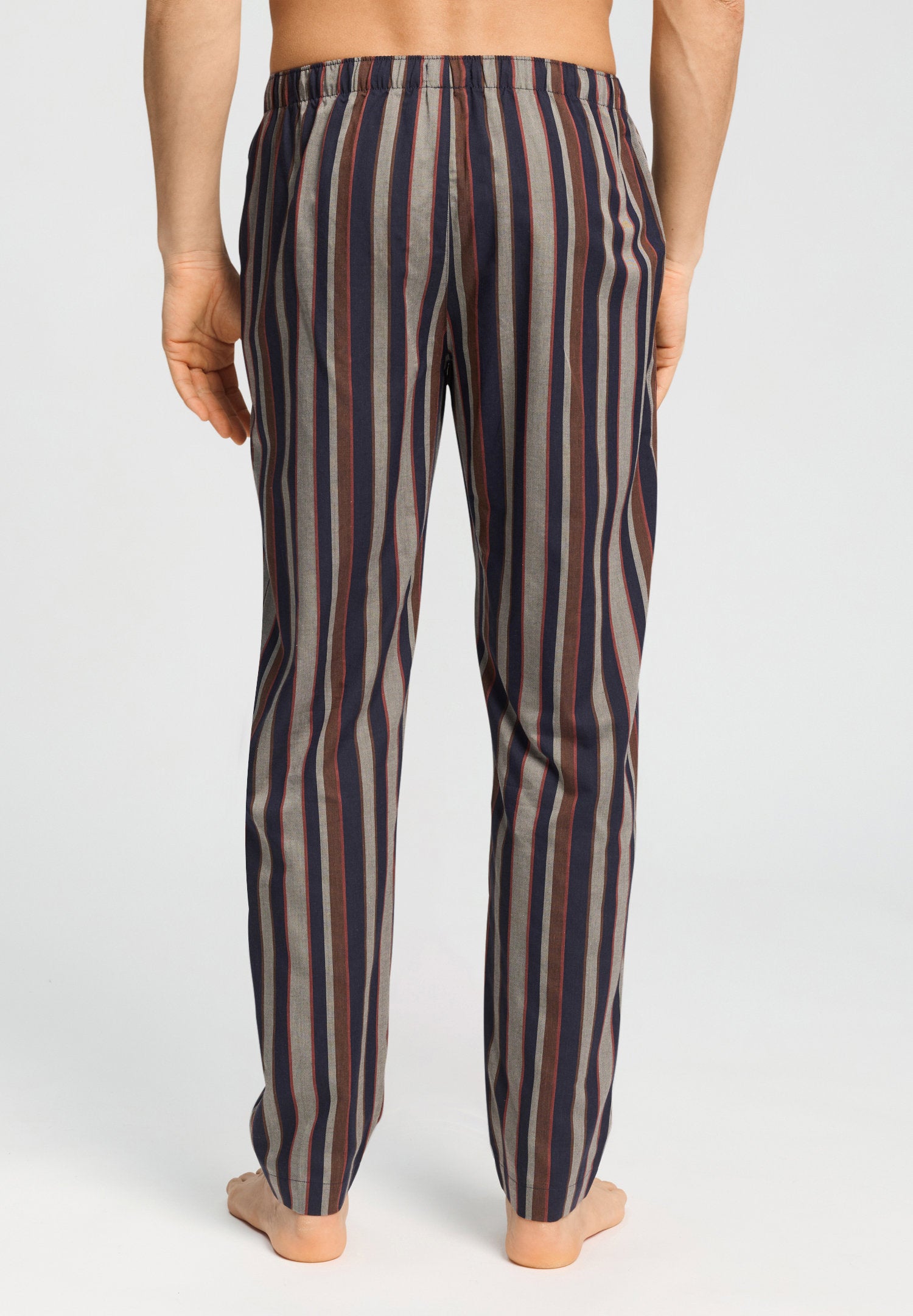 hanro-night-and-day-long-pants-schlafhose-pinecone-stripes image 4