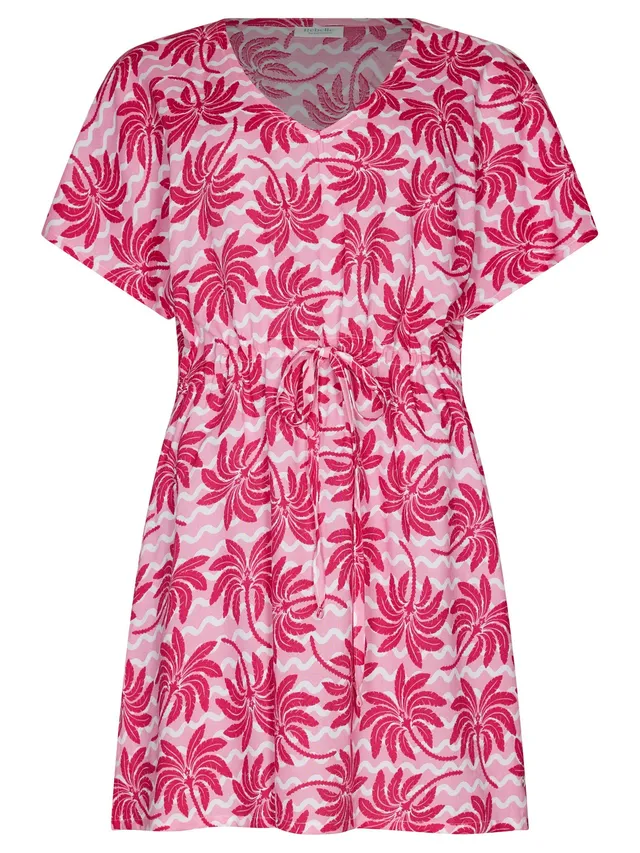myrebelle-palm-springs-kleid-rosa-strandkleid-viskose image 1