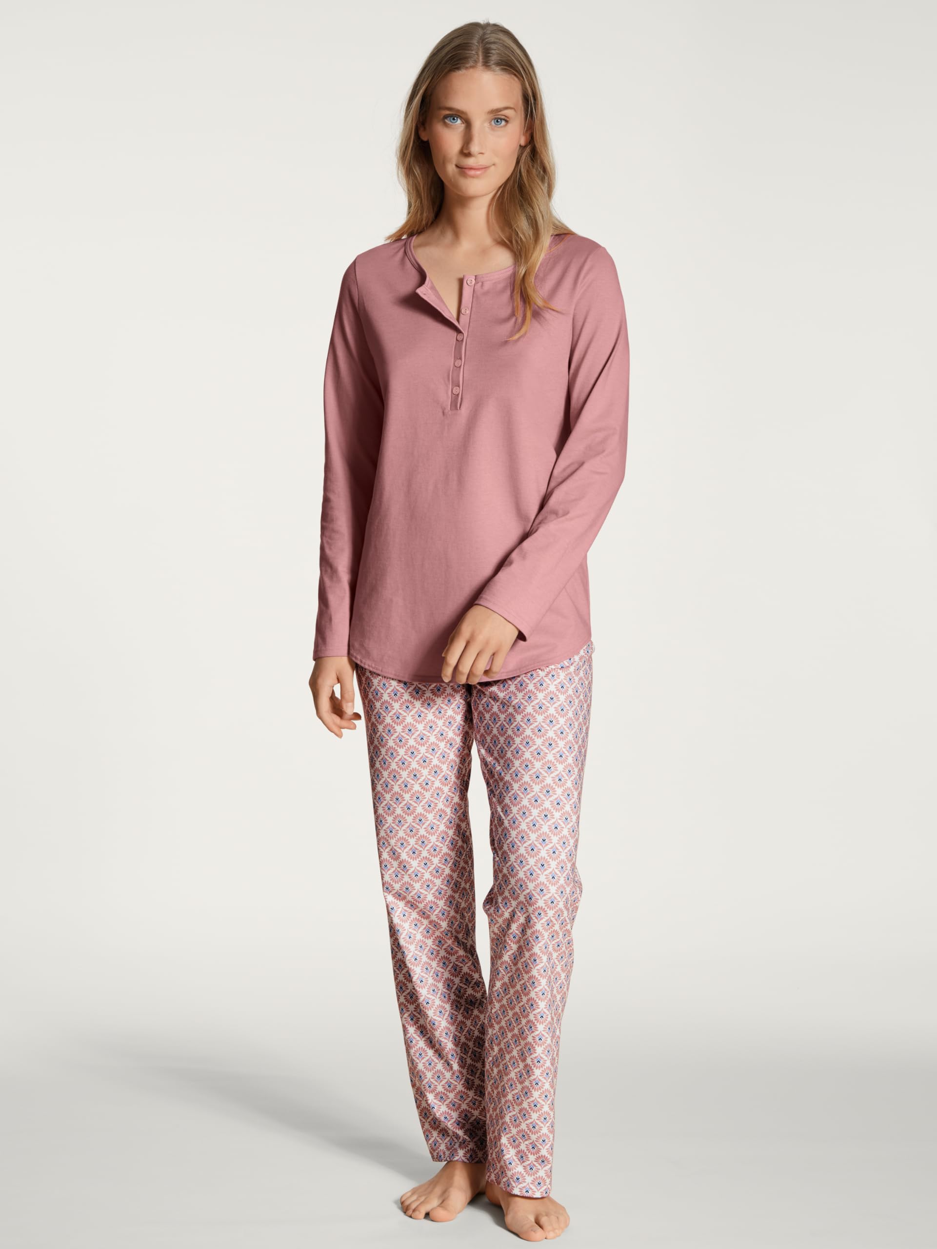 calida-lovely-nights-pyjamaset-english-red-40-42 image 2