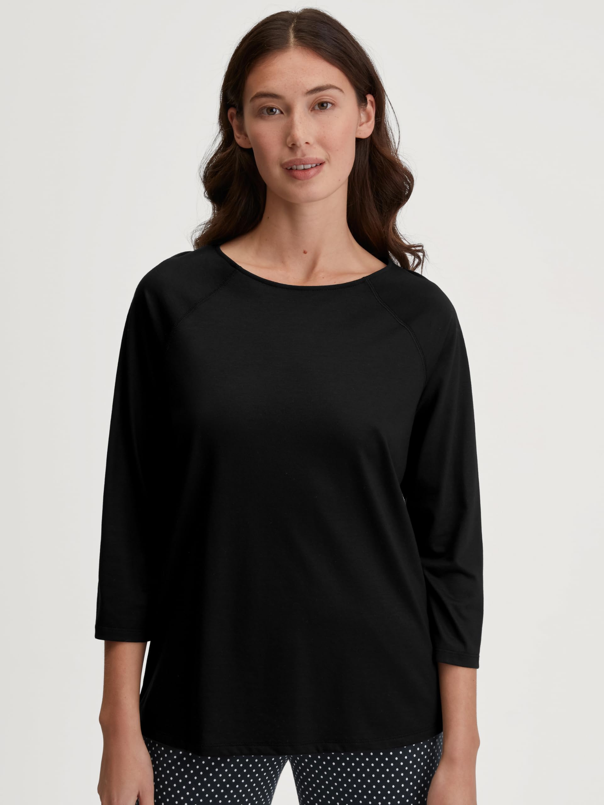 calida-favourites-lounge-t-shirt-3-4-arm-schwarz-40-42 image 2