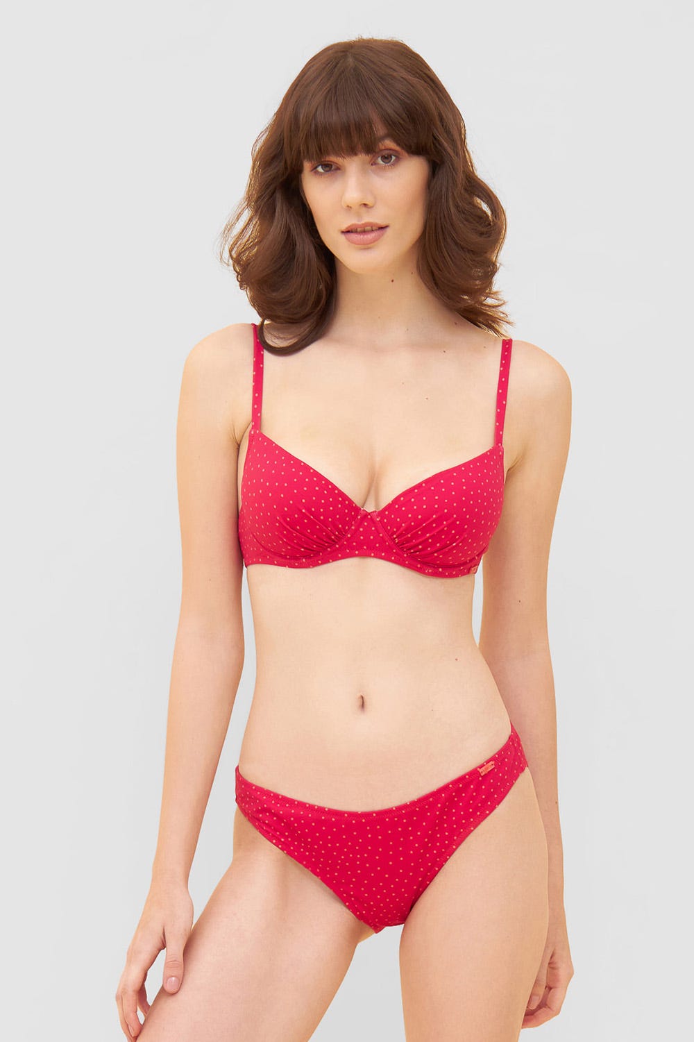 r-sch-be-happy-bikini-unterteil-bikinihose-rot-tupfen image 4