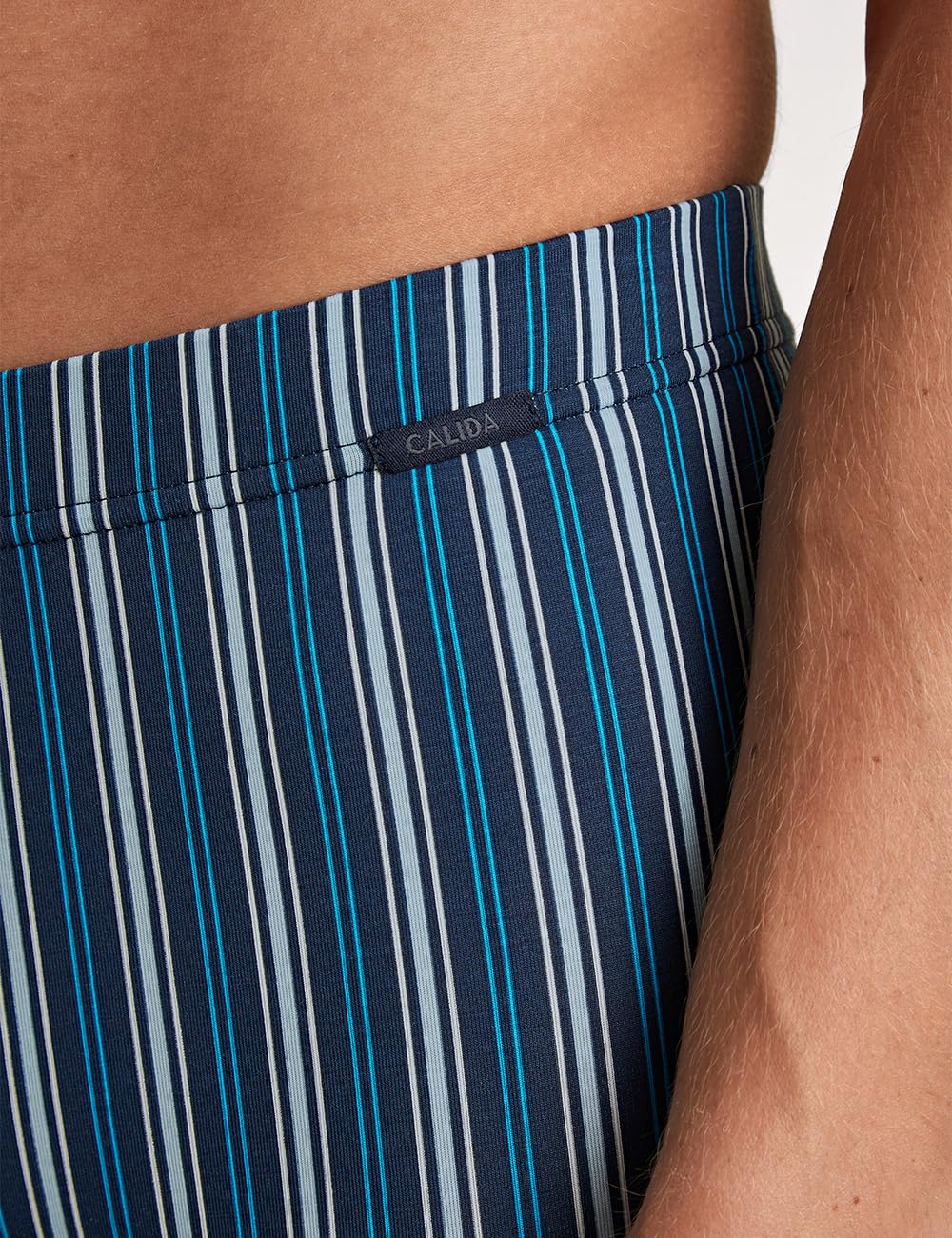 calida-prints-grafic-cotton-boxershorts-herren-bright-blue image 5