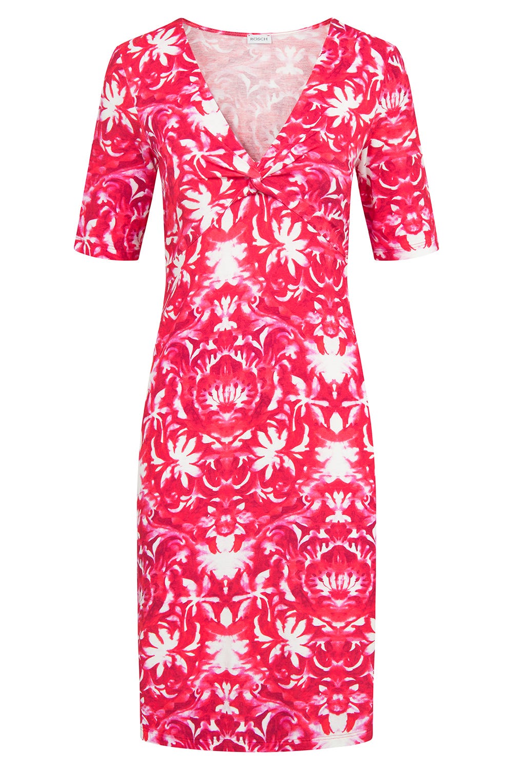 r-sch-be-happy-strandkleid-knielang-rot-mit-knoten image 2