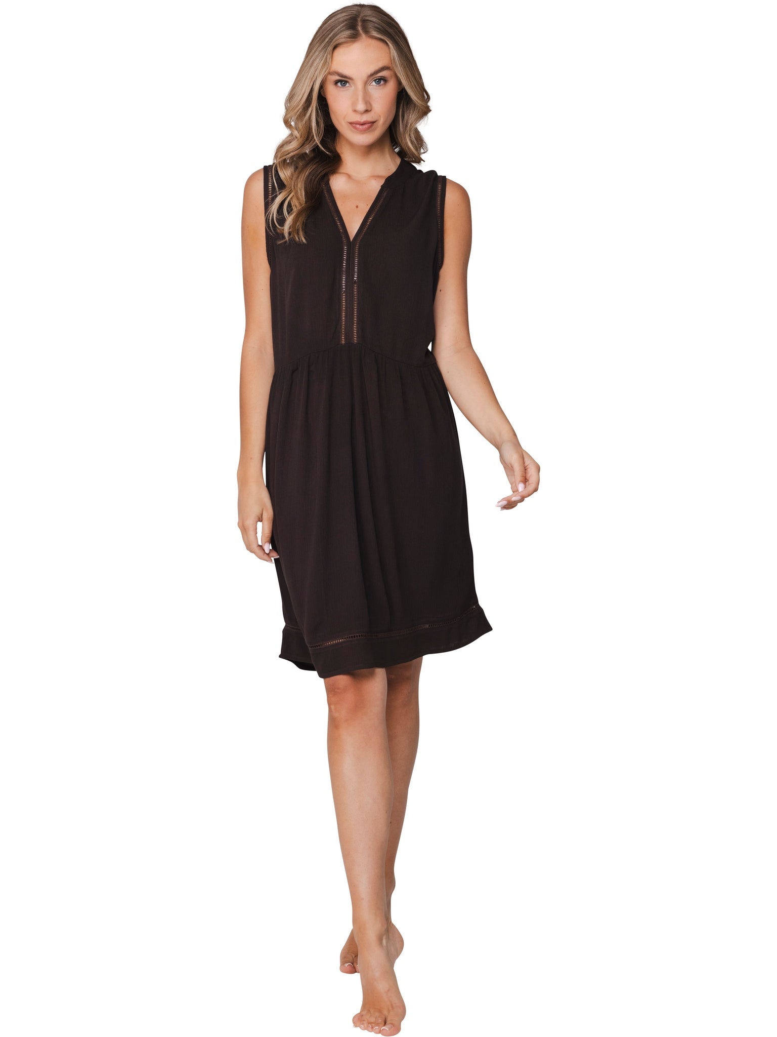 pastunette-glam-strandkleid-dunkelbraun-viskose image 2