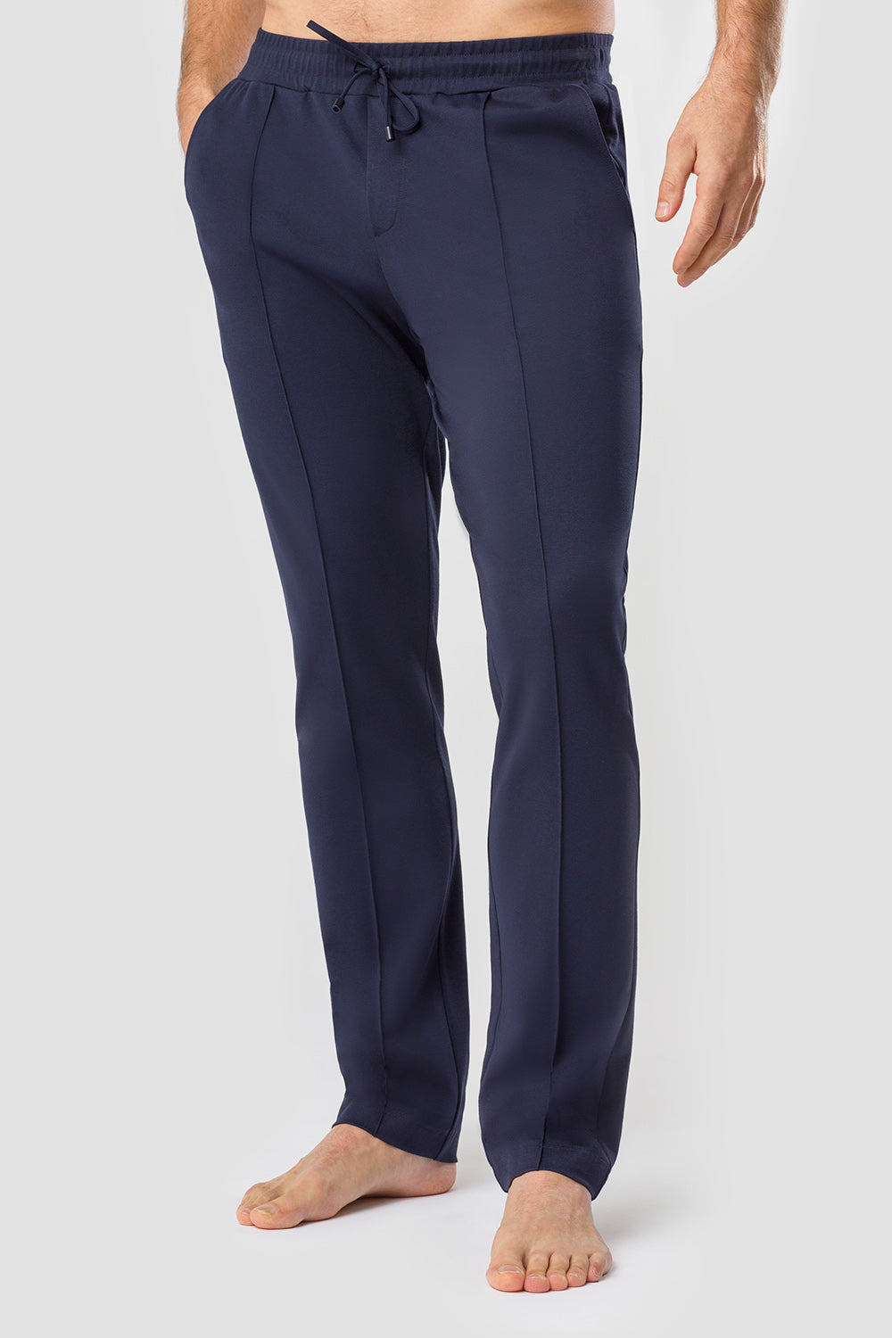 r-sch-be-happy-herren-loungehose-lang-blau-uni image 1