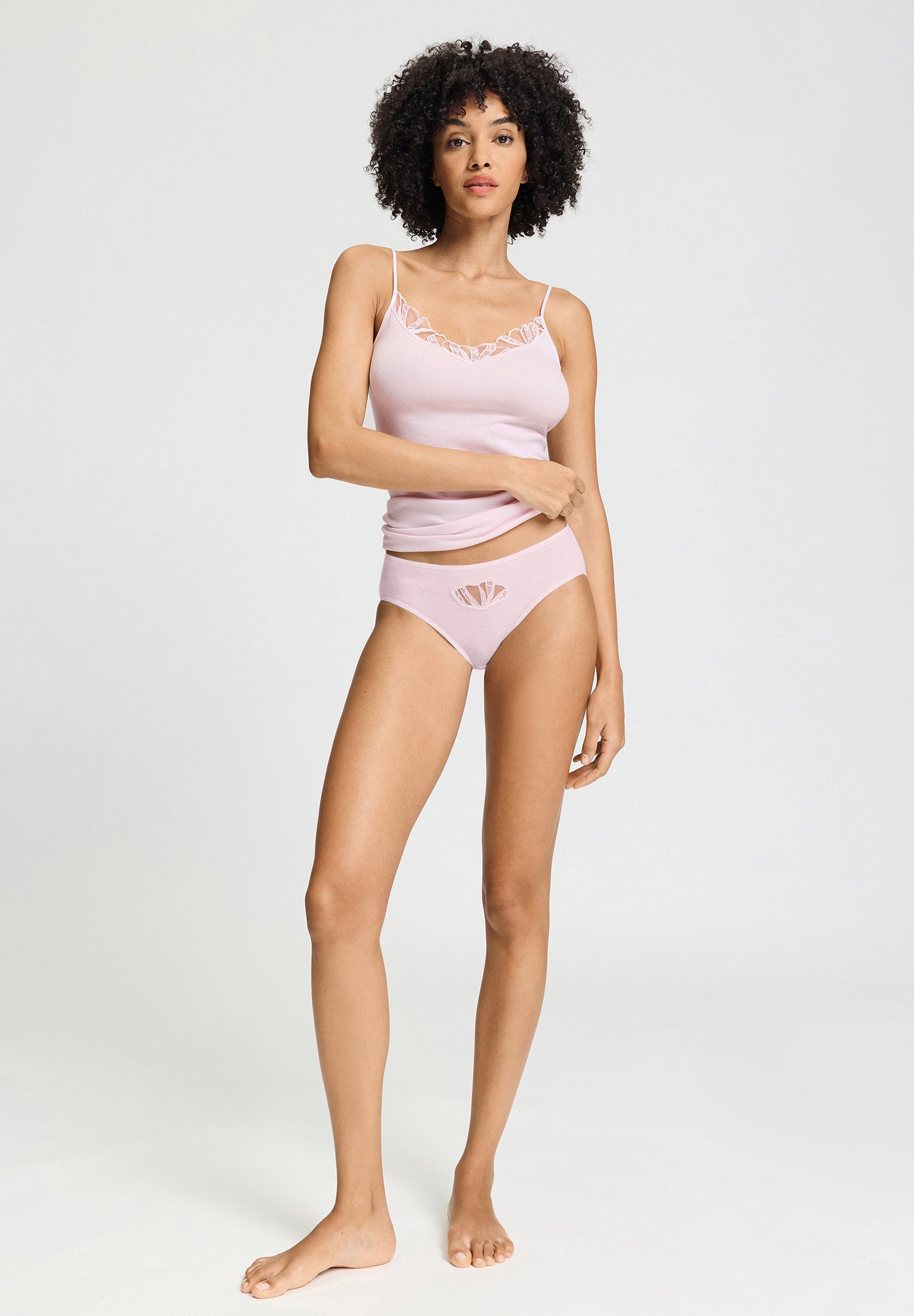 hanro-rosaria-midi-slip-rose-baumwolle-stickerei-damen image 5
