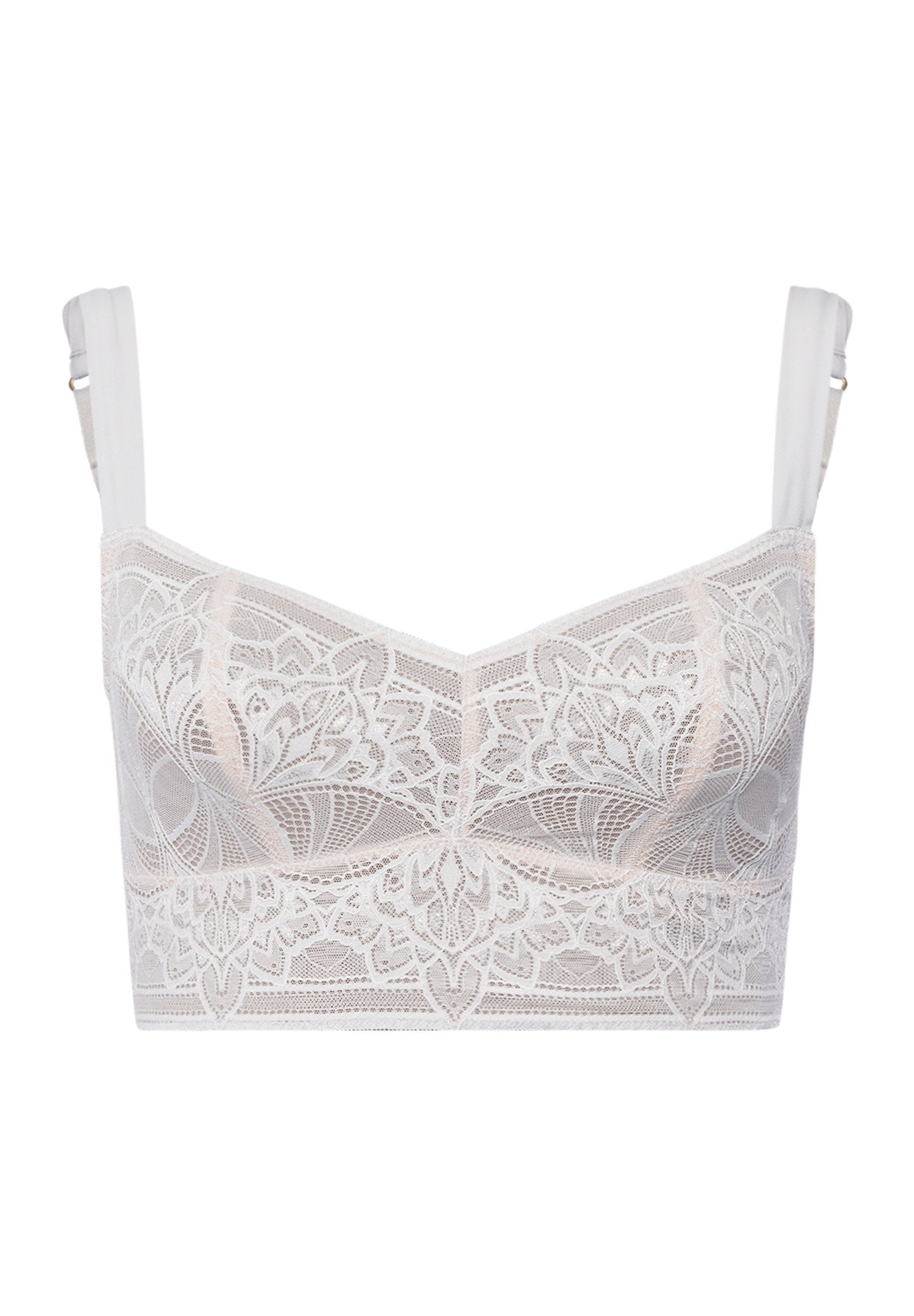 hanro-holly-bralette-silver-vapor-spitze-ohne-b-gel image 1