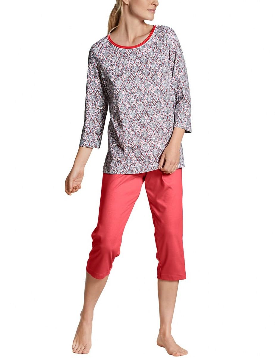 calida-night-lovers-3-4-pyjama-damen-dark-lapis-blue-48-50 image 5