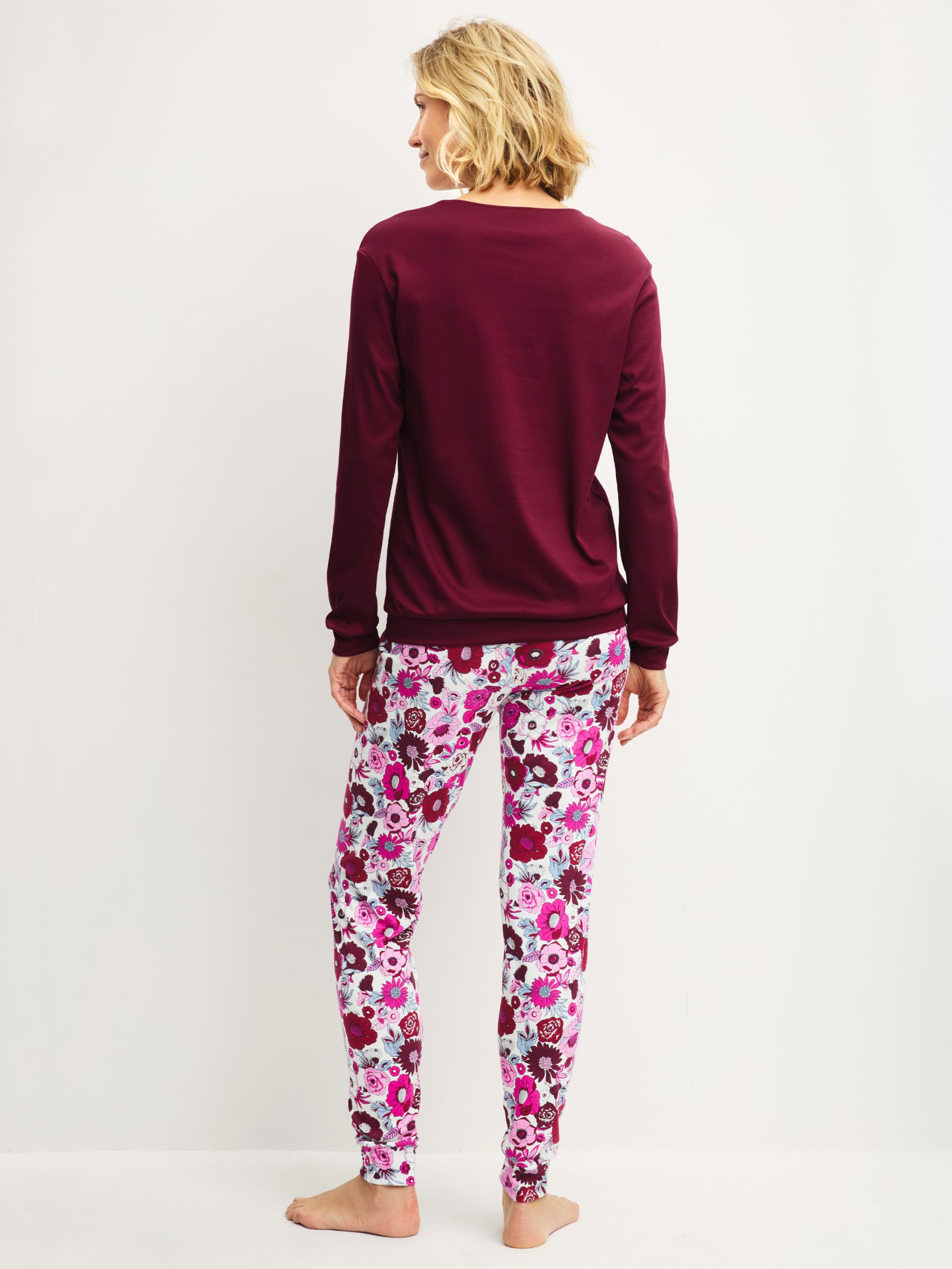 calida-favourites-dreams-b-ndchen-pyjama-damen-48-50-rot image 3