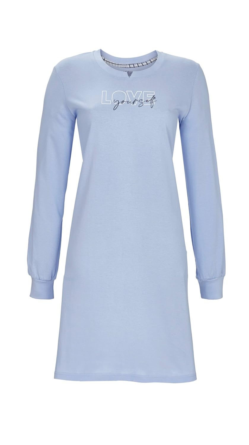 ringella-women-men-sleepshirt-letterprint-baumwolle-geranium image 3