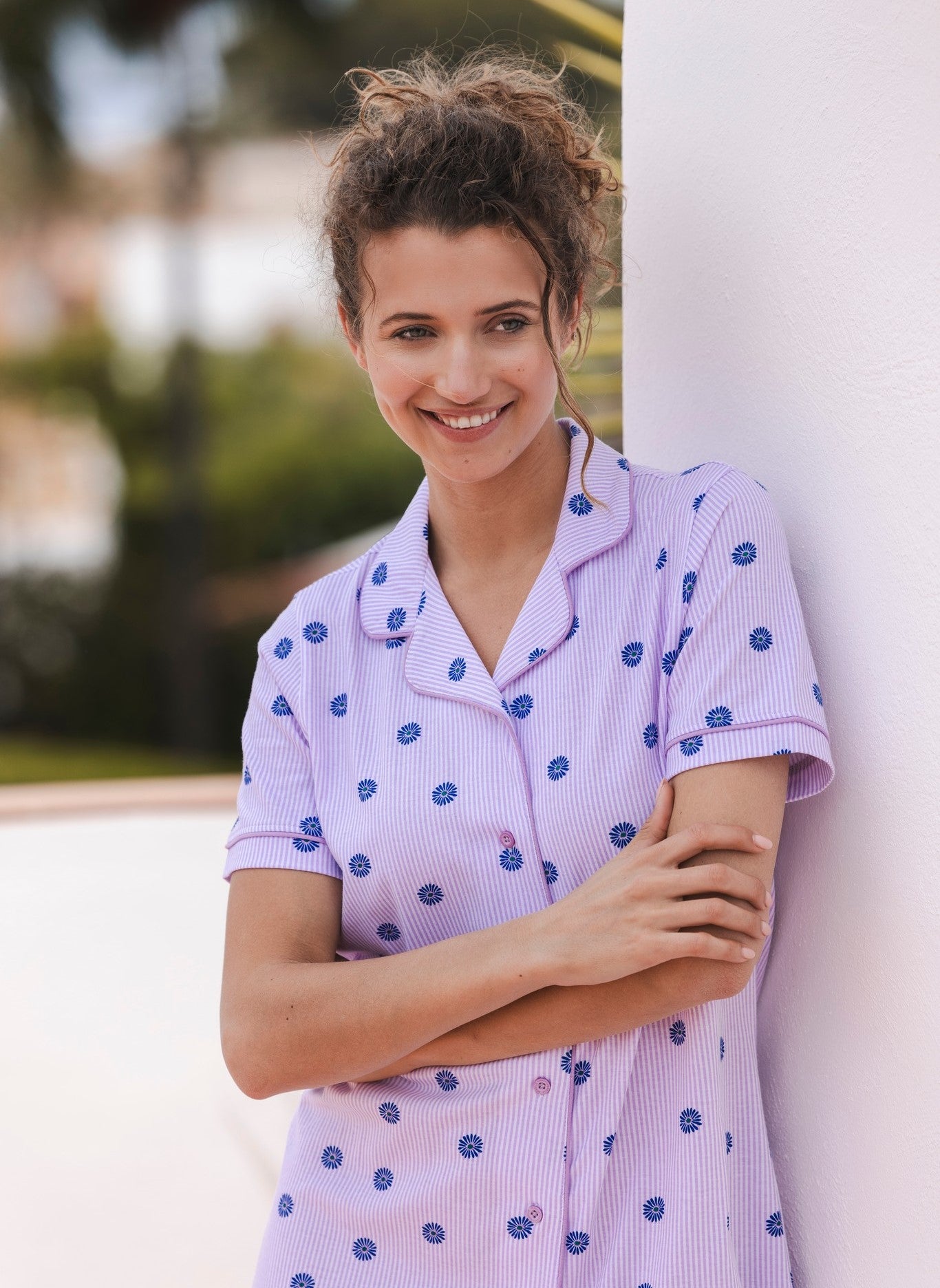 pastunette-myrebelle-waterflower-pyjama-lila-baumwolle image 6