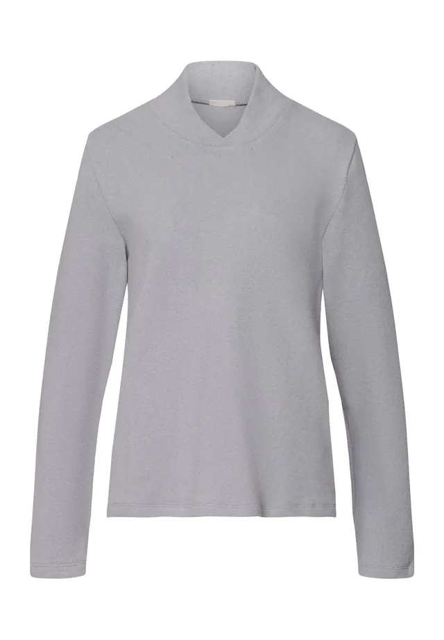 hanro-easy-wear-pullover-moonstone-damen-loungewear-baumwolle image 1