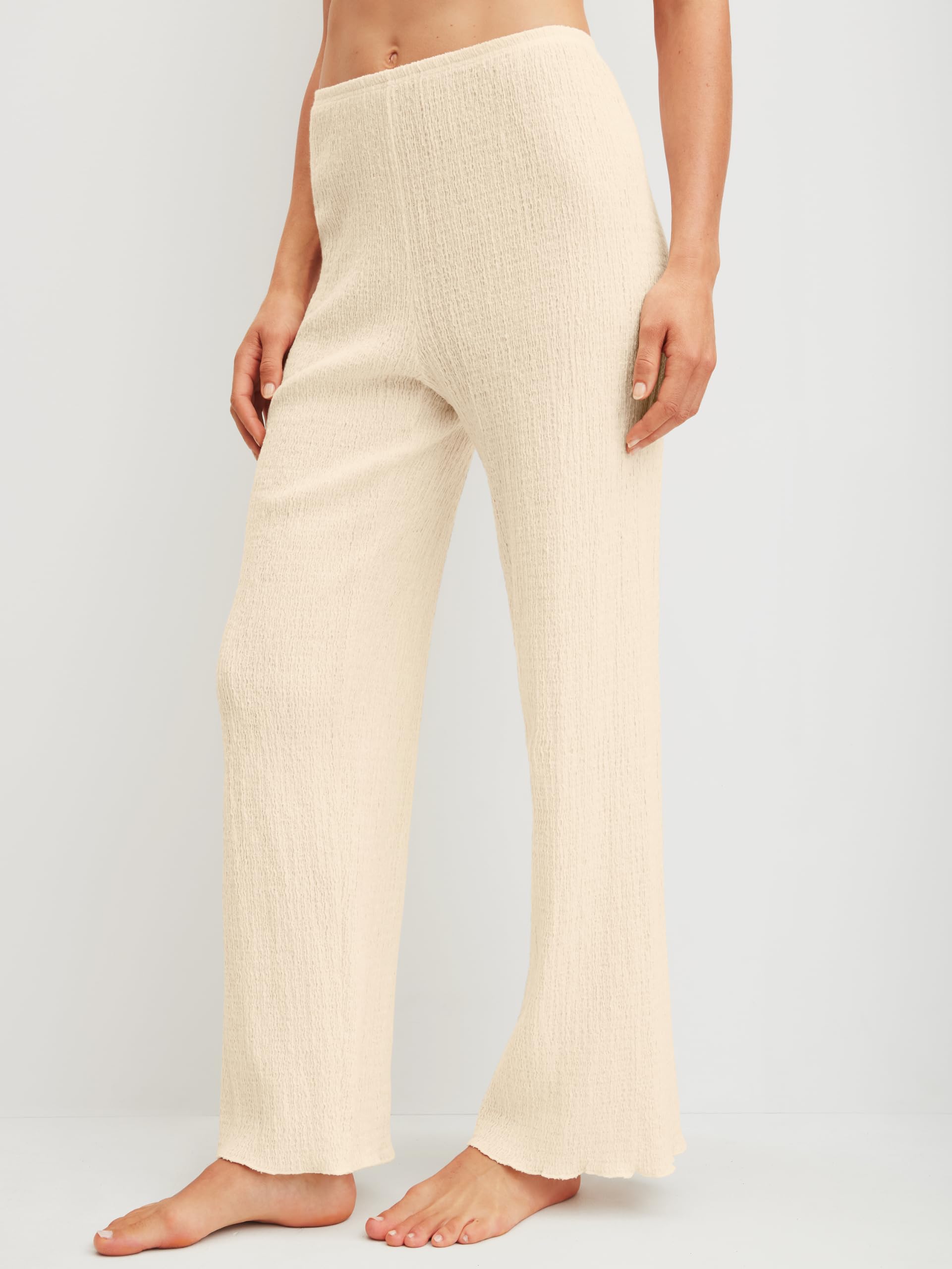calida-favourites-sleep-pyjamahose-damen-schwarz-lockere-passform image 2