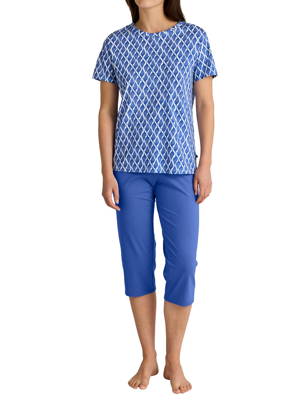 calida-shell-nights-3-4-pyjamaset-damen-figurbetont image 1