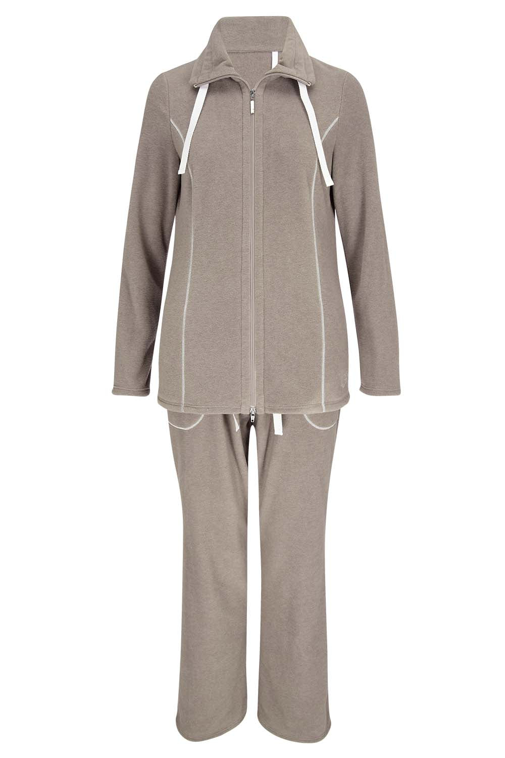 r-sch-be-happy-hausanzug-fleece-grau-mit-taschen image 2