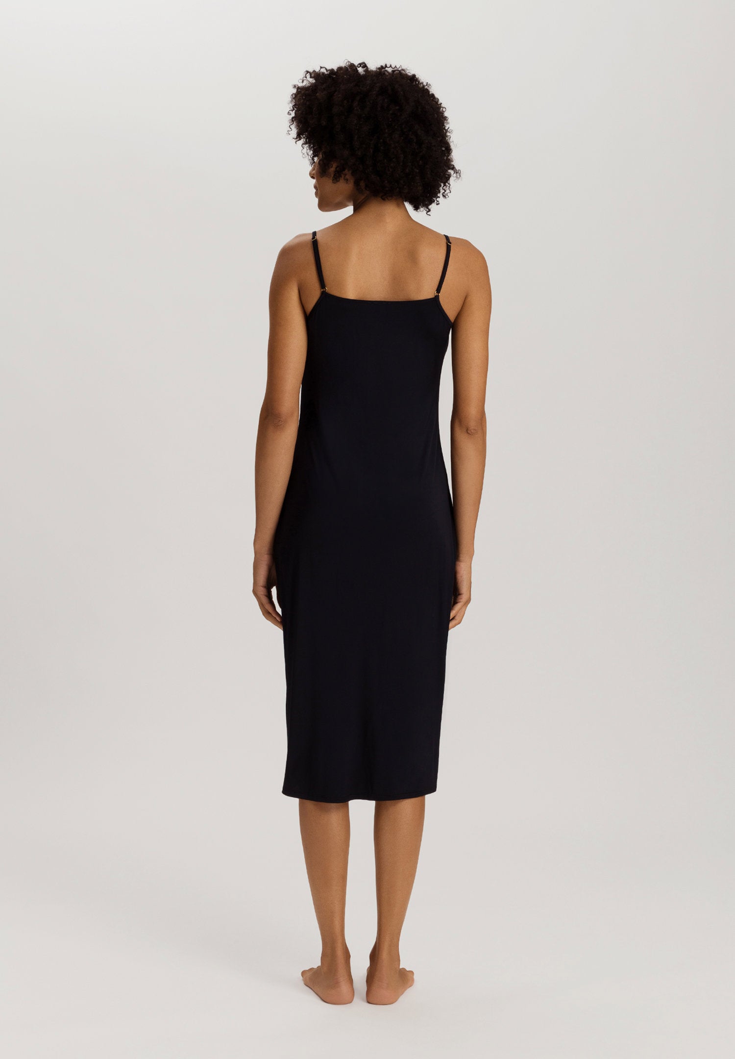 hanro-satin-deluxe-unterkleid-110cm-schwarz-viskose image 4