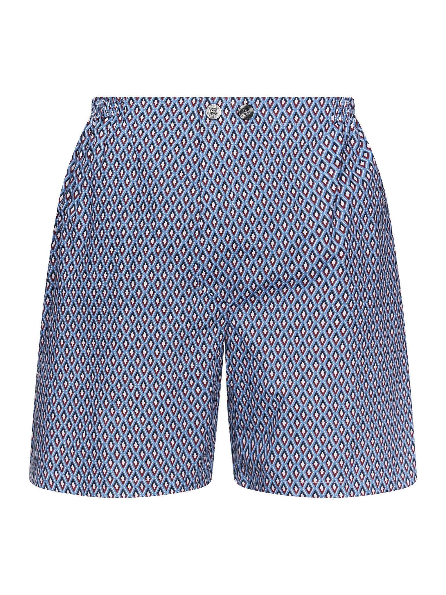 pastunette-robson-shortama-pyjama-blau-baumwolle image 2