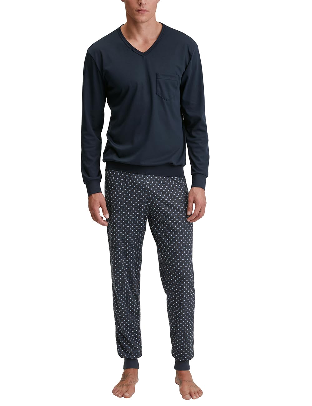 calida-relax-streamline-b-ndchen-pyjama-herren-saphir-blue-52-54 image 1