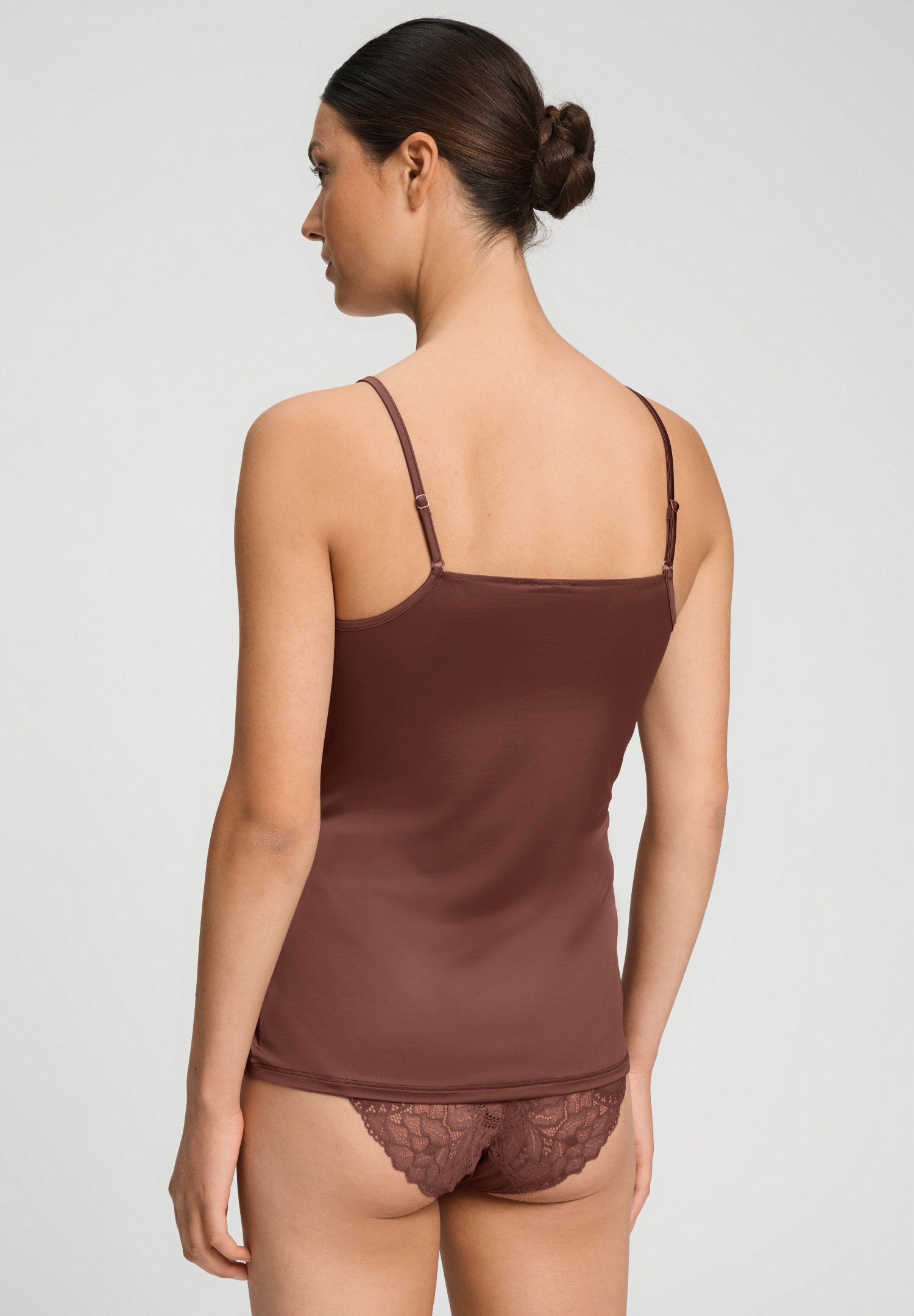 hanro-azelia-spaghetti-top-tr-gertop-cinnamon-spitze image 4