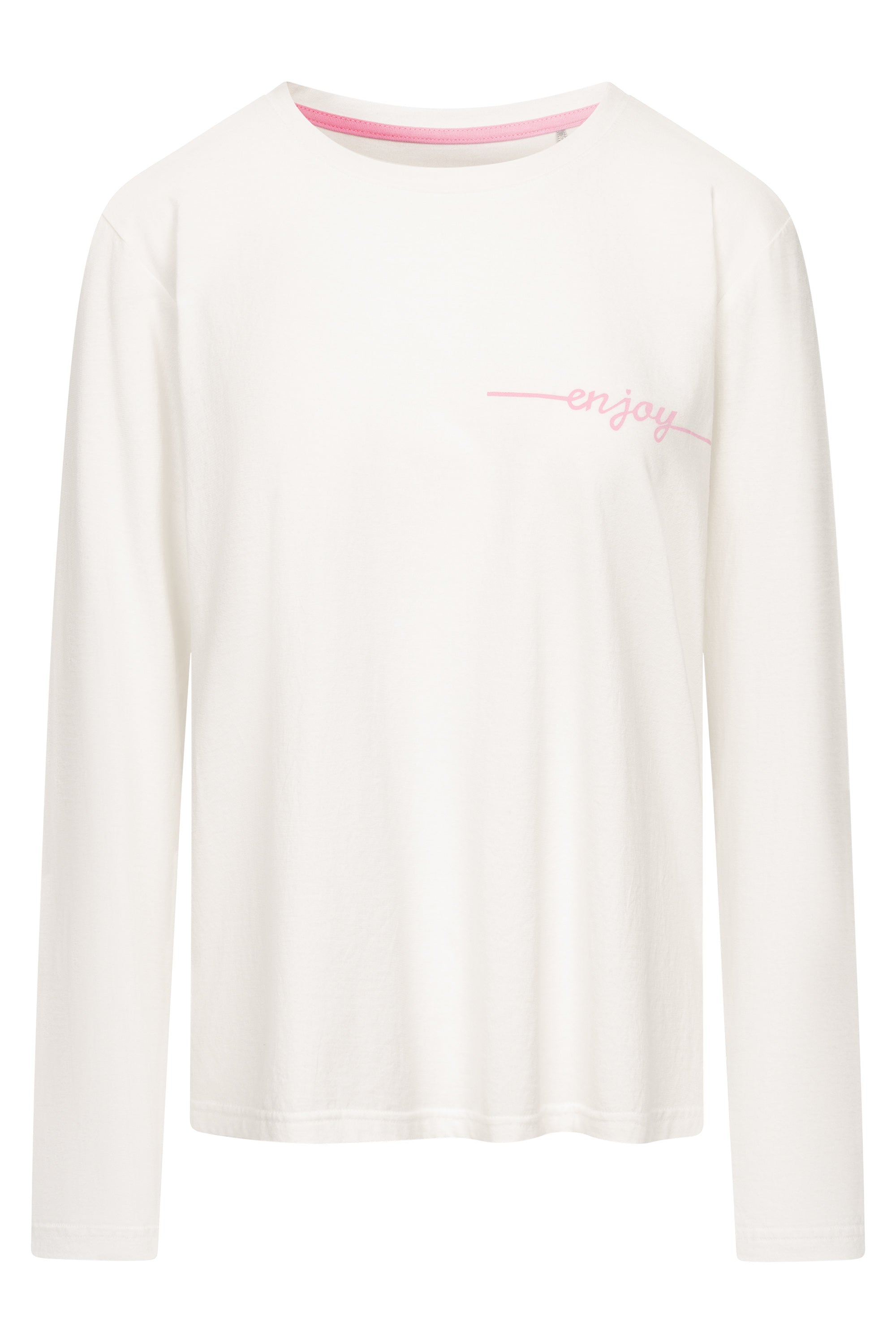 r-sch-be-happy-shirt-langarm-creme-enjoy-print image 2