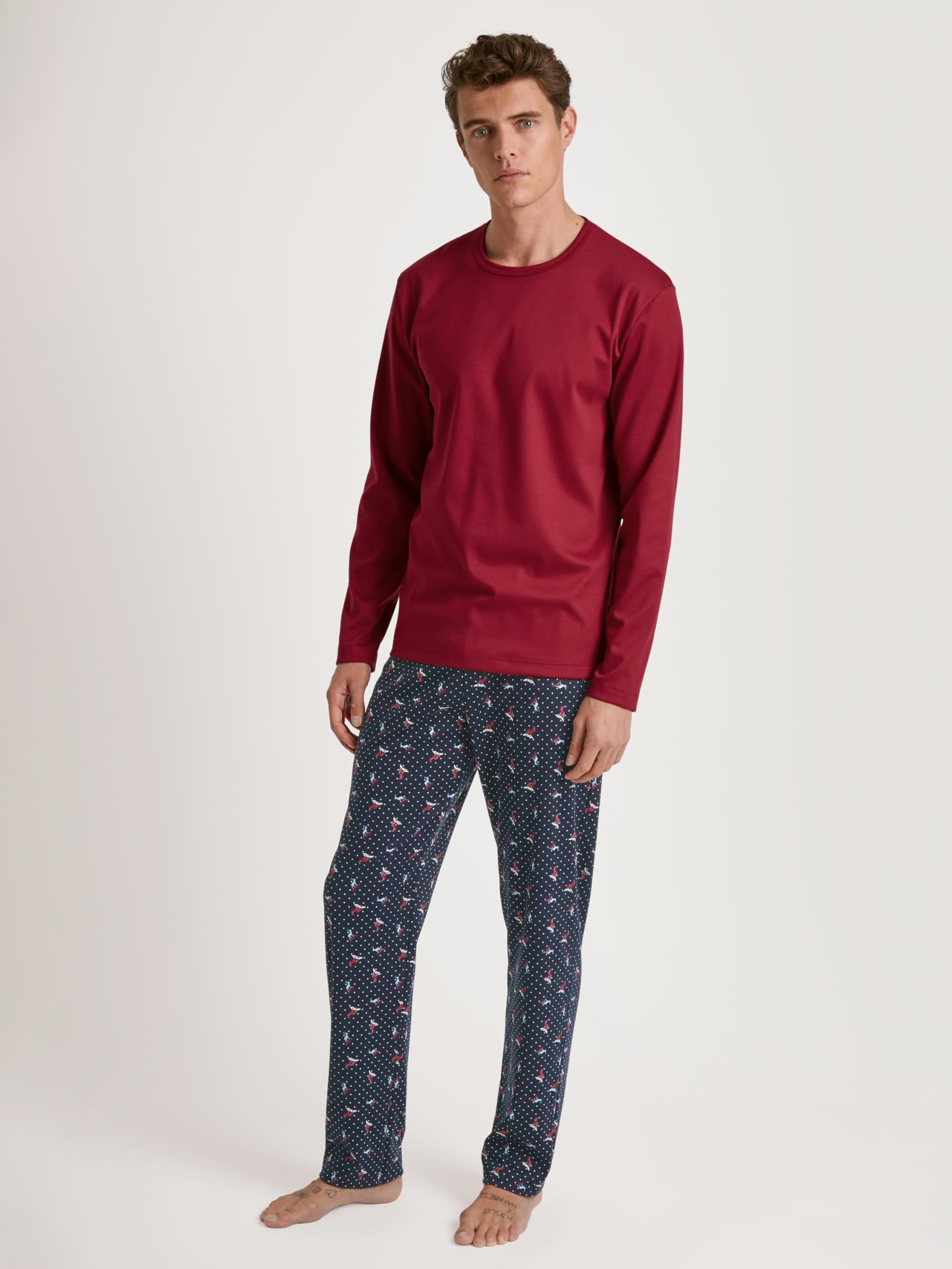 calida-family-friends-pyjamaset-herren-52-54-rio-red image 2