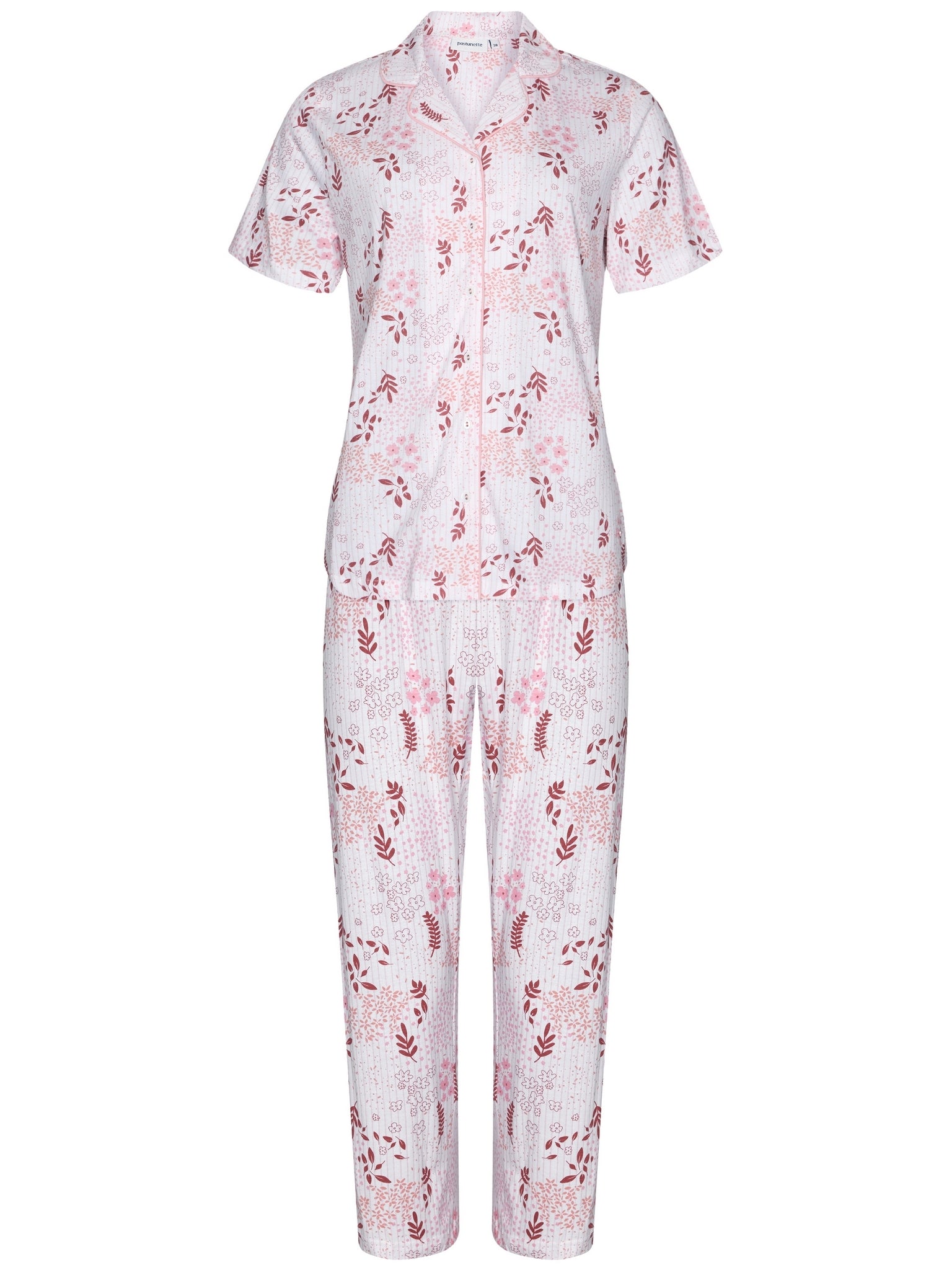 pastunette-coral-breeze-pyjama-wei-rosa-durchgekn-pft-baumwolle image 1