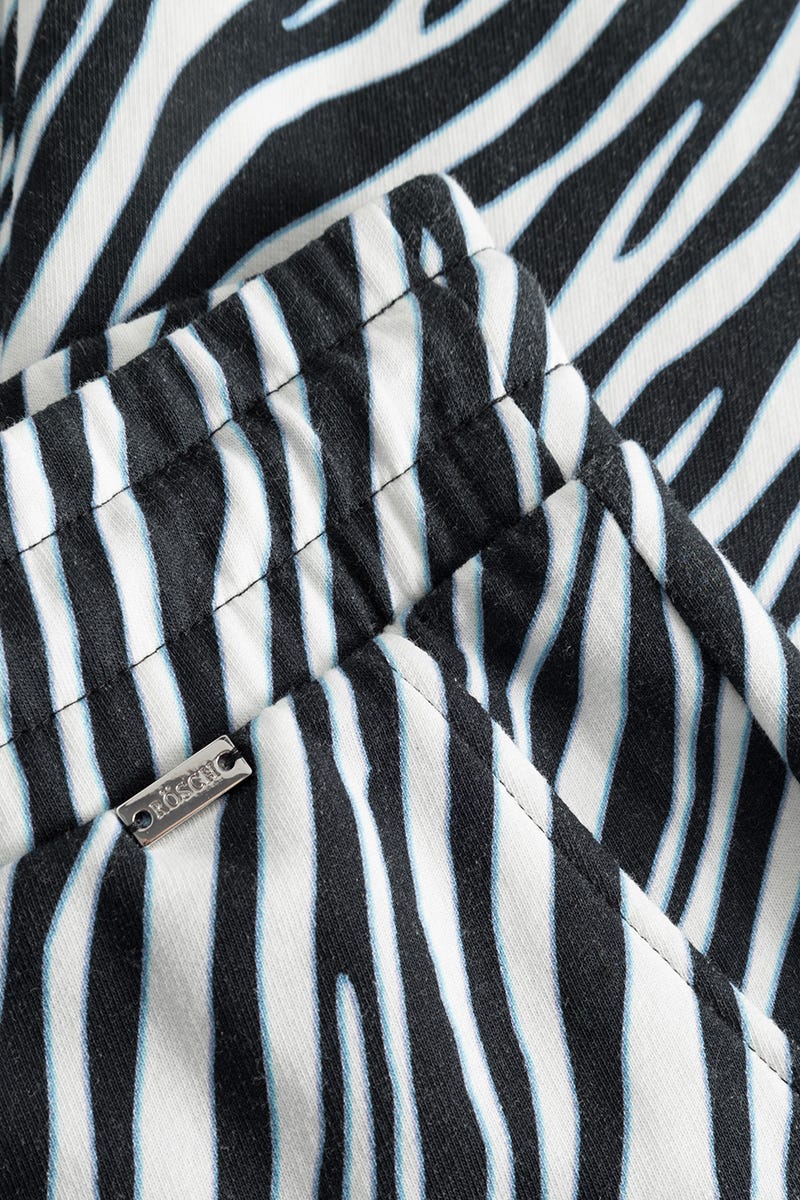 r-sch-be-happy-24p2-sweathose-zebra-schwarz-damen image 6