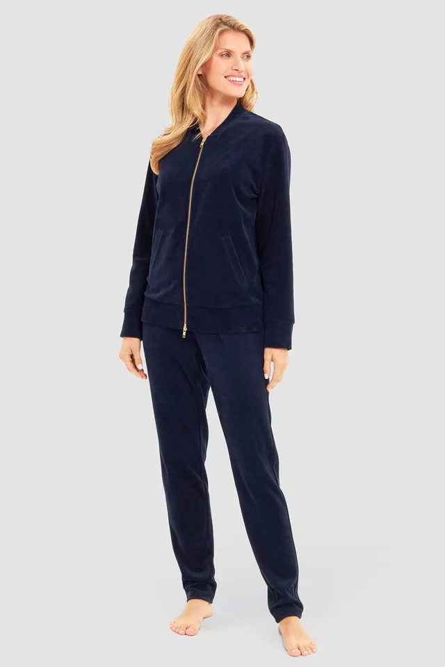 r-sch-be-happy-hausanzug-blau-nicki-blouson-2-teilig image 1
