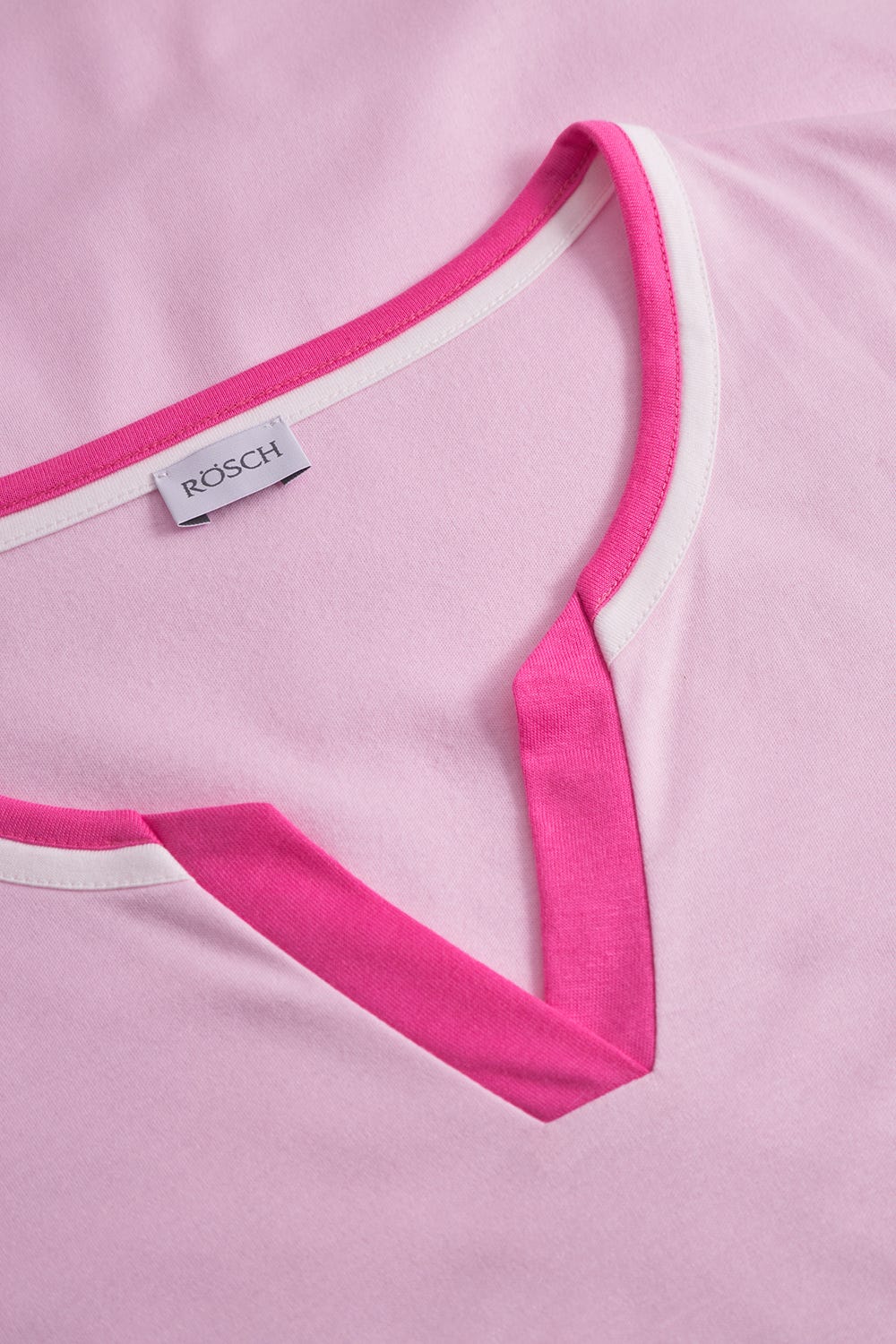 r-sch-be-happy-damen-nachthemd-knielang-rosa-baumwolle image 4