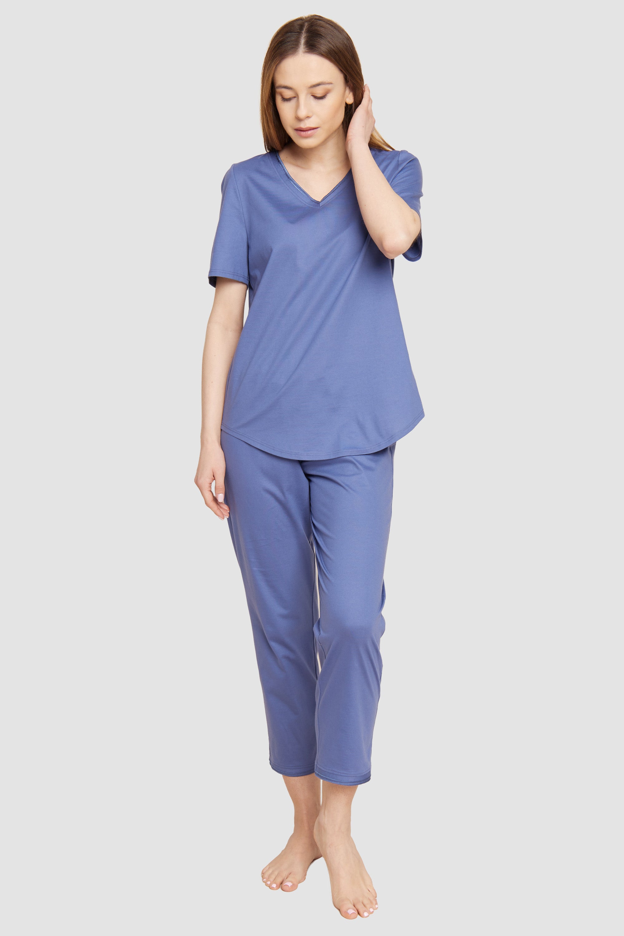 r-sch-be-happy-shirt-kurzarm-zierstiche-blau image 4
