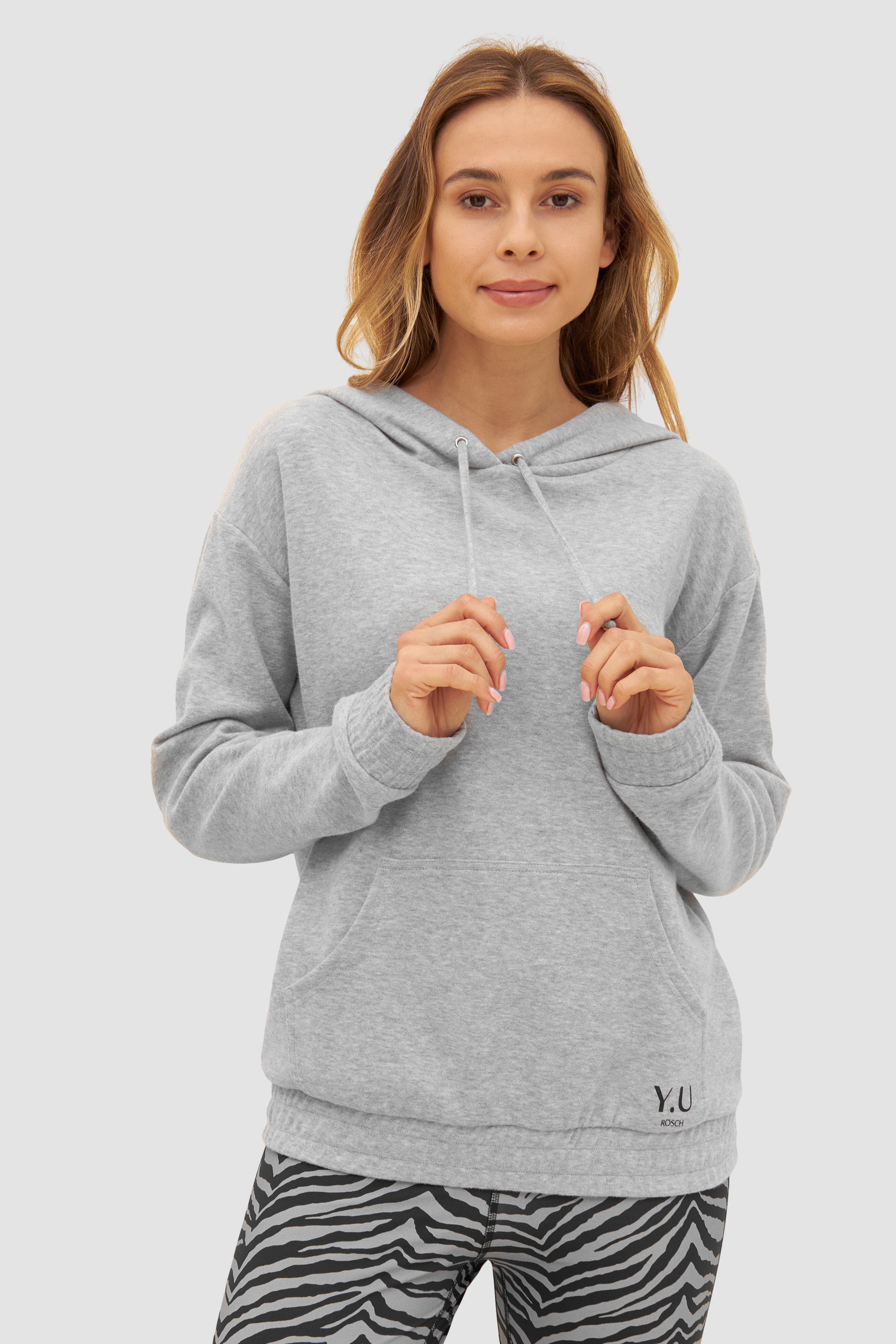 r-sch-be-happy-yoga-sweatshirt-hoodie-grau image 1