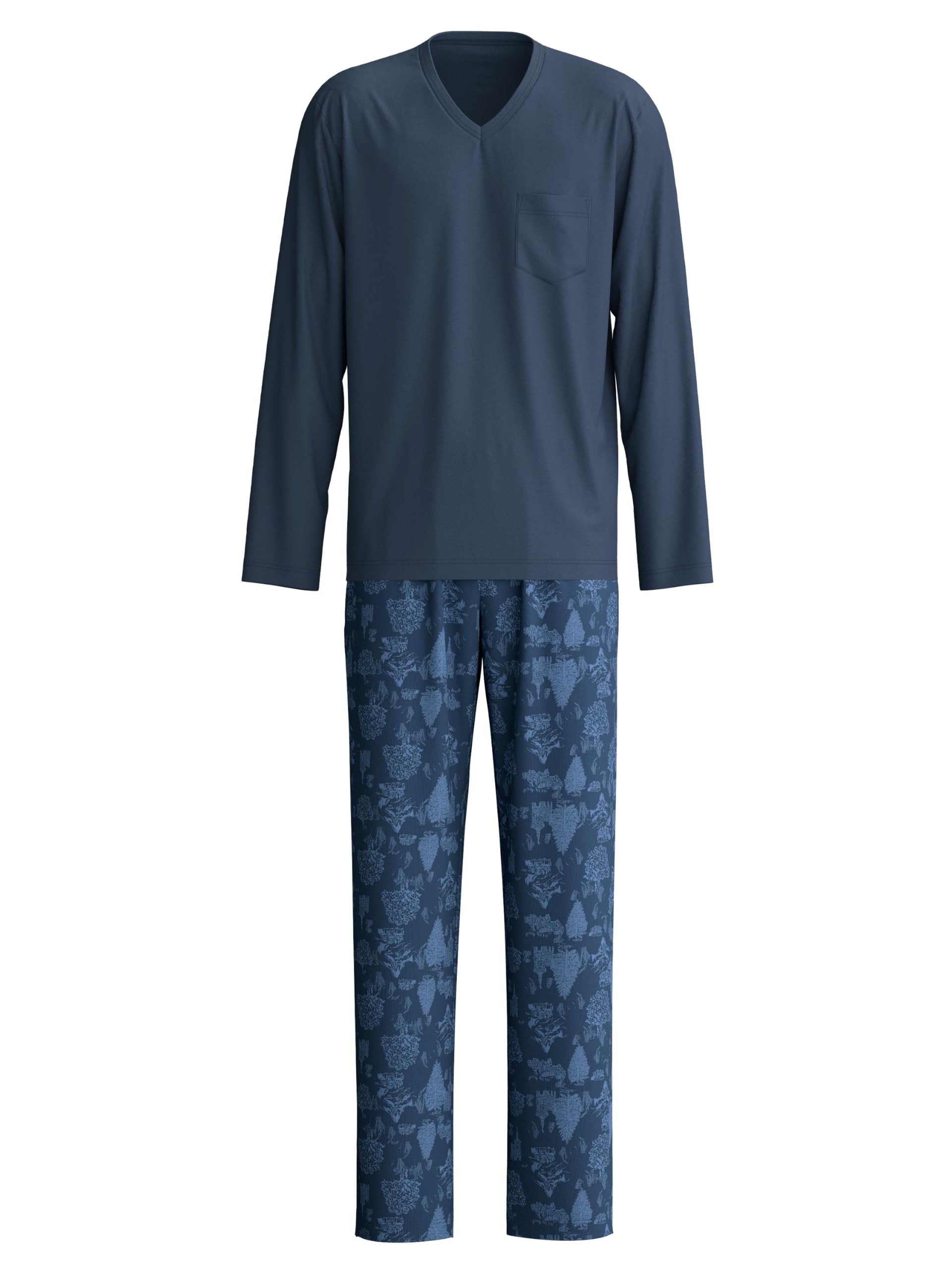 calida-relax-streamline-pyjama-herren-schlafanzug-lang image 4