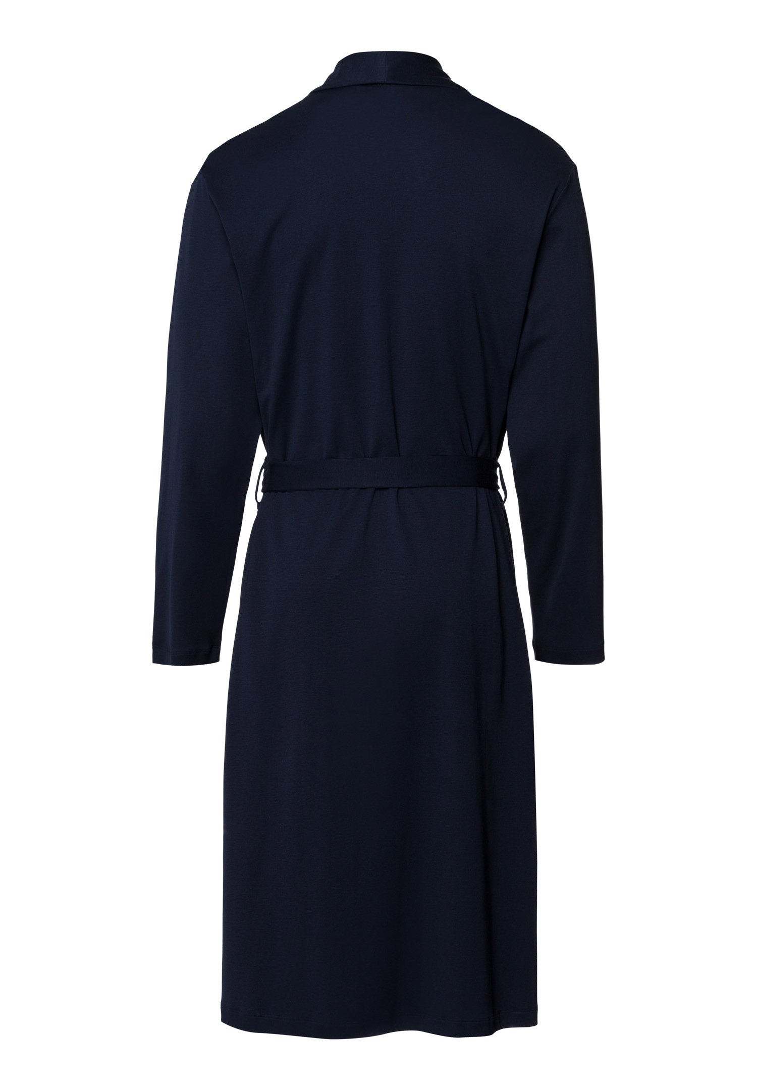 hanro-night-and-day-bademantel-075755-deep-navy-baumwolle image 3