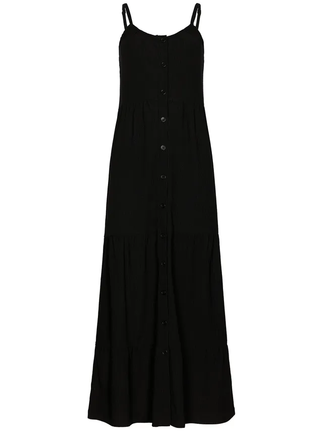 pastunette-noir-safari-kleid-schwarz-durchkn-pf-sommerkleid image 1