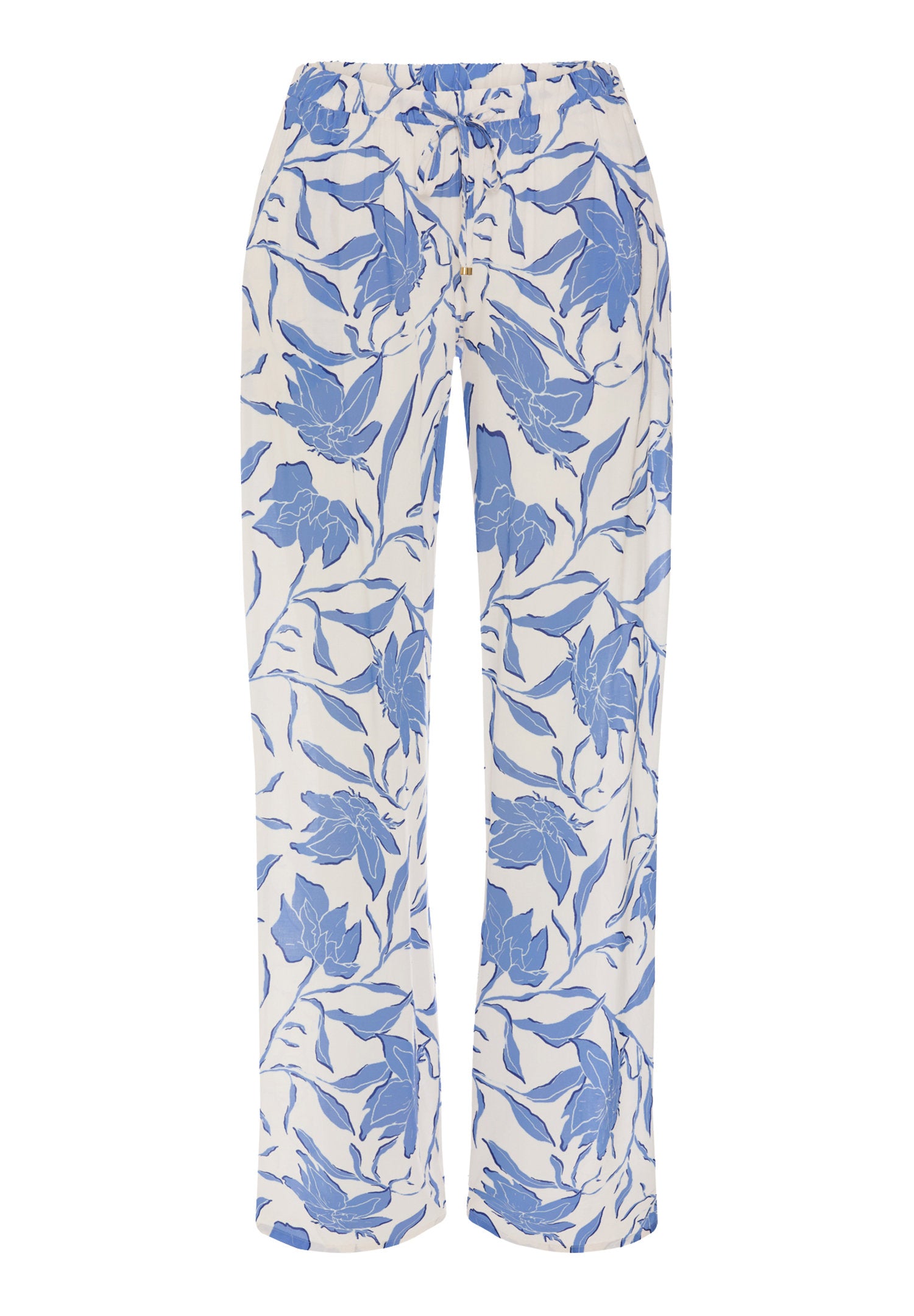 hanro-sleep-lounge-hose-graceful-forms-pyjamahose-viskose image 1
