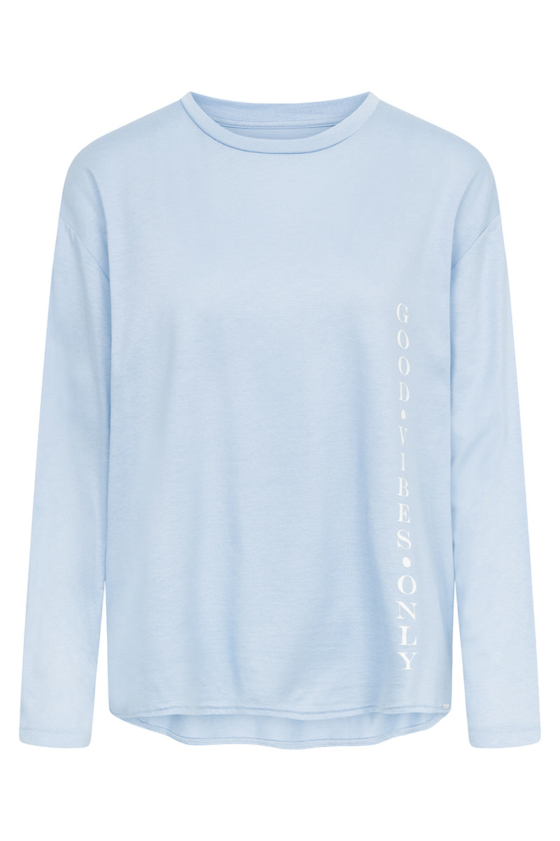 r-sch-be-happy-good-vibes-only-shirt-langarm-damen-blau image 2