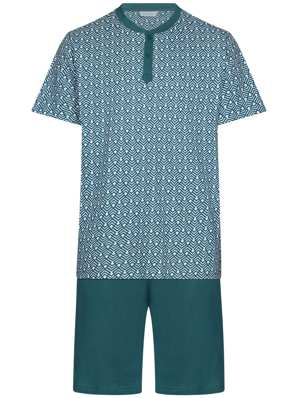pastunette-green-motion-shortama-pyjama-gr-n-baumwolle image 1