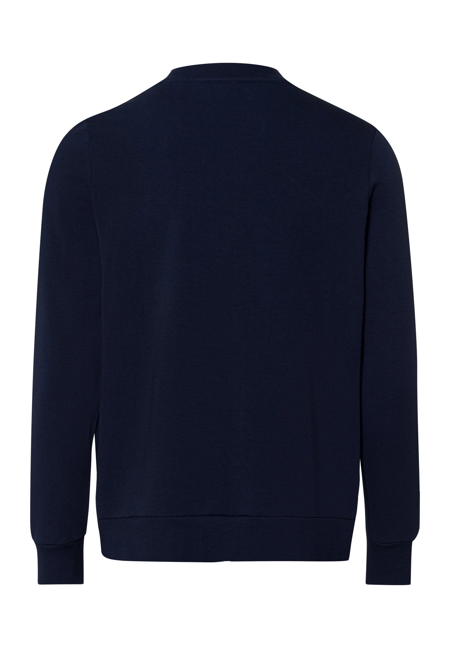 hanro-natural-living-cardigan-deep-navy-bio-baumwolle image 3