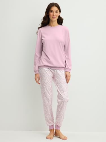 calida-blooming-nights-pyjamaset-damen-gr-44-46-mit-b-ndchen image 6