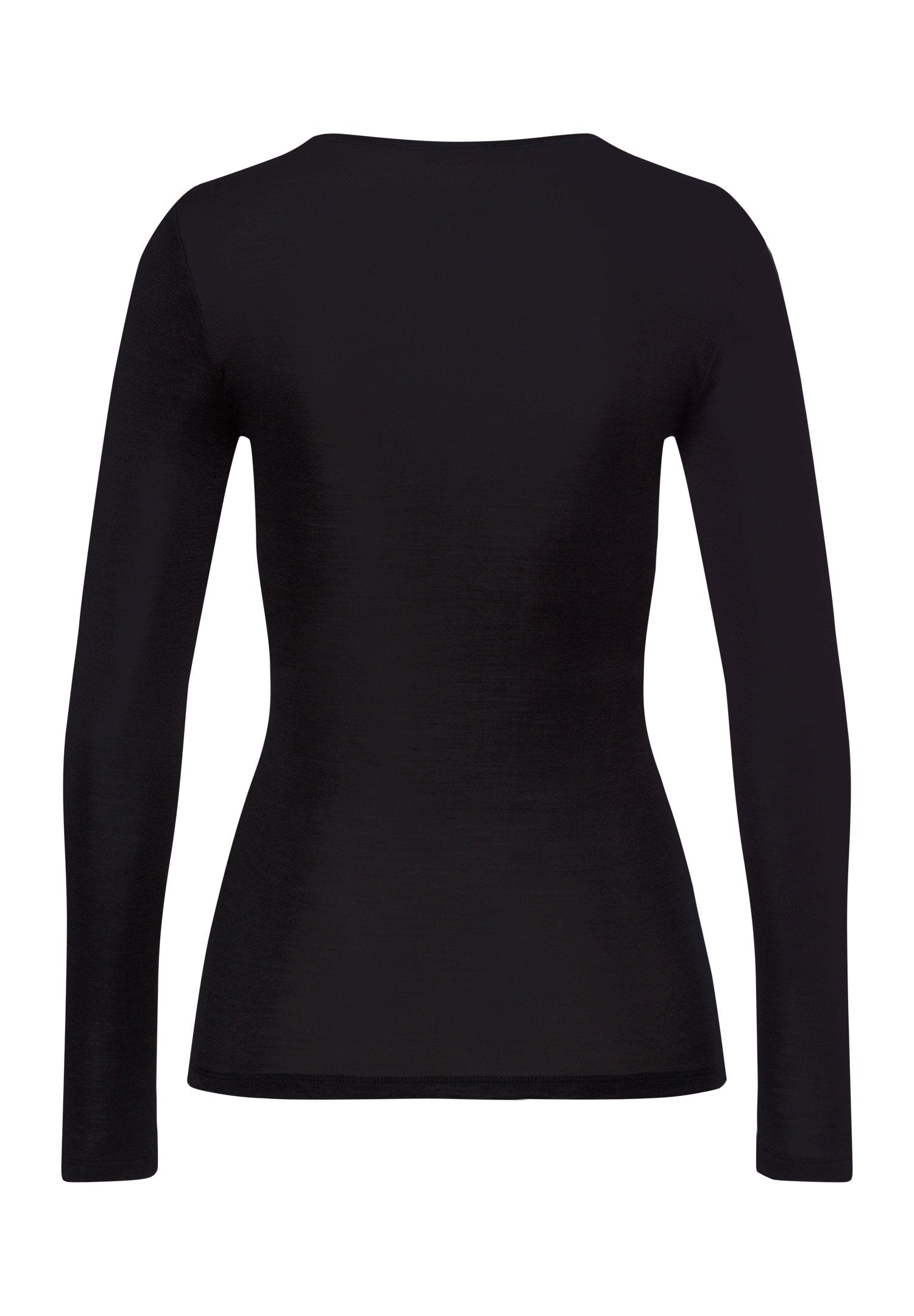 hanro-woolen-silk-langarmshirt-071522-shirt-schwarz-stickerei-wolle image 3