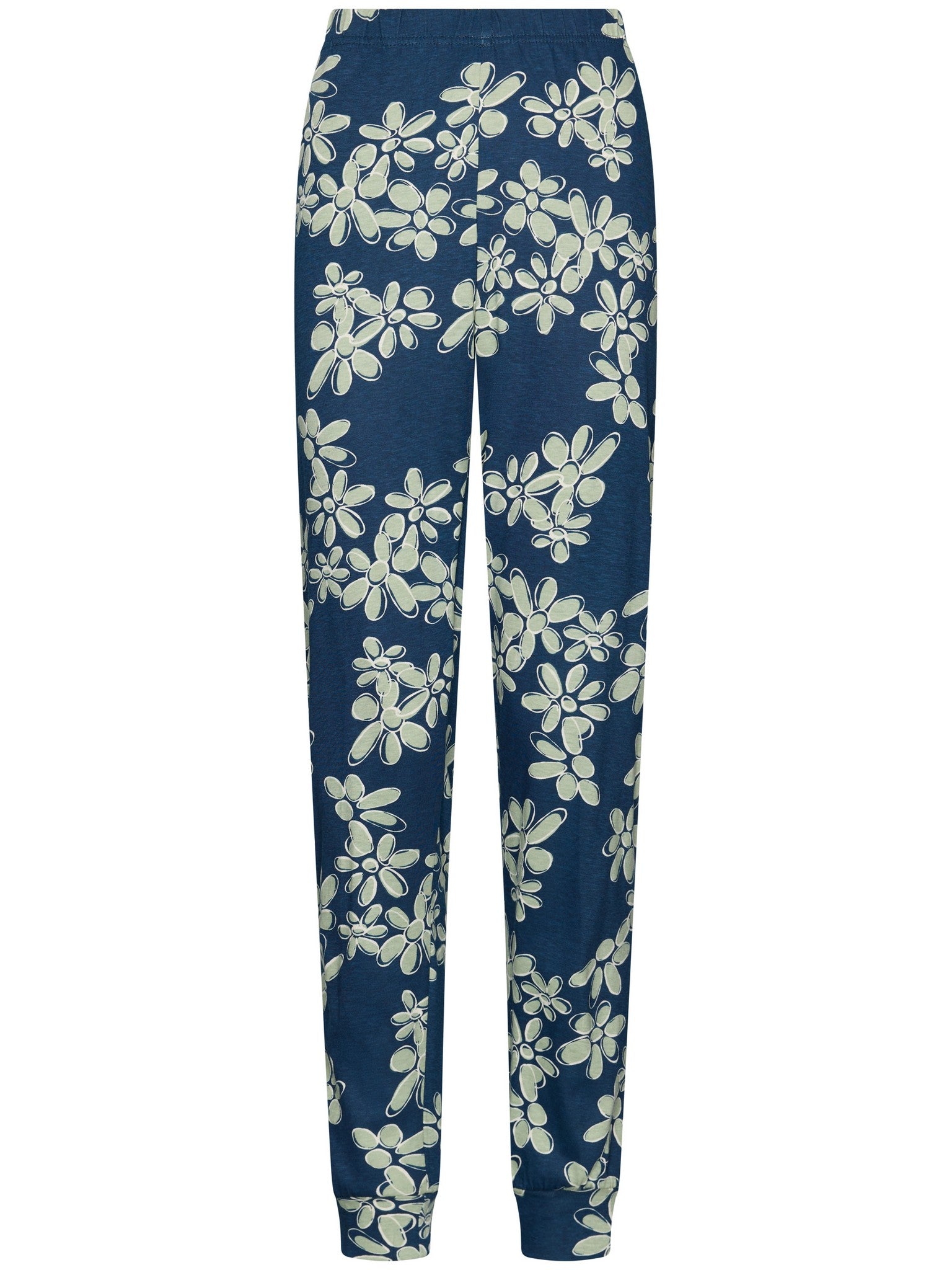 pastunette-nordic-bloom-pyjama-blau-bio-baumwolle image 3
