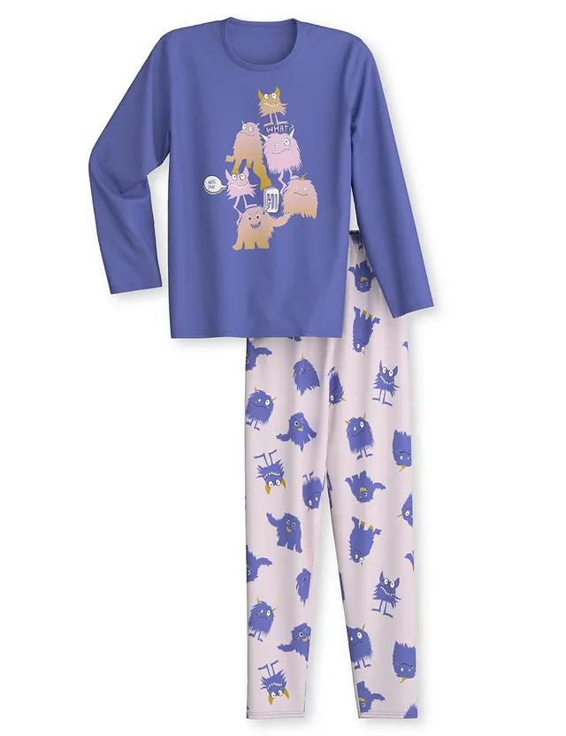 calida-favourites-sleep-kids-pyjama-m-dchen-kurz-baumwolle image 1