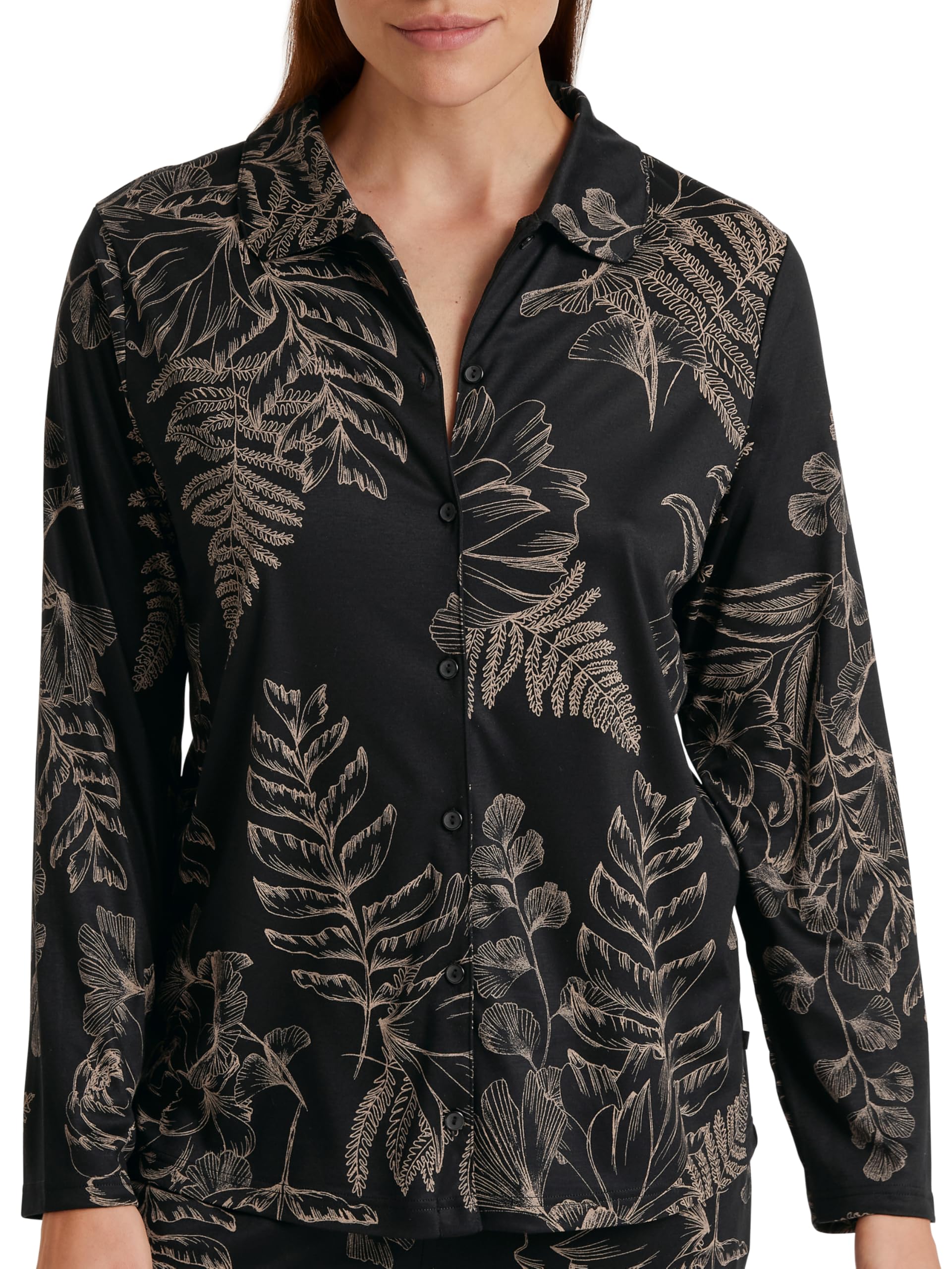 calida-favourites-lounge-t-shirt-damen-48-50-schwarz-baumwolle image 6