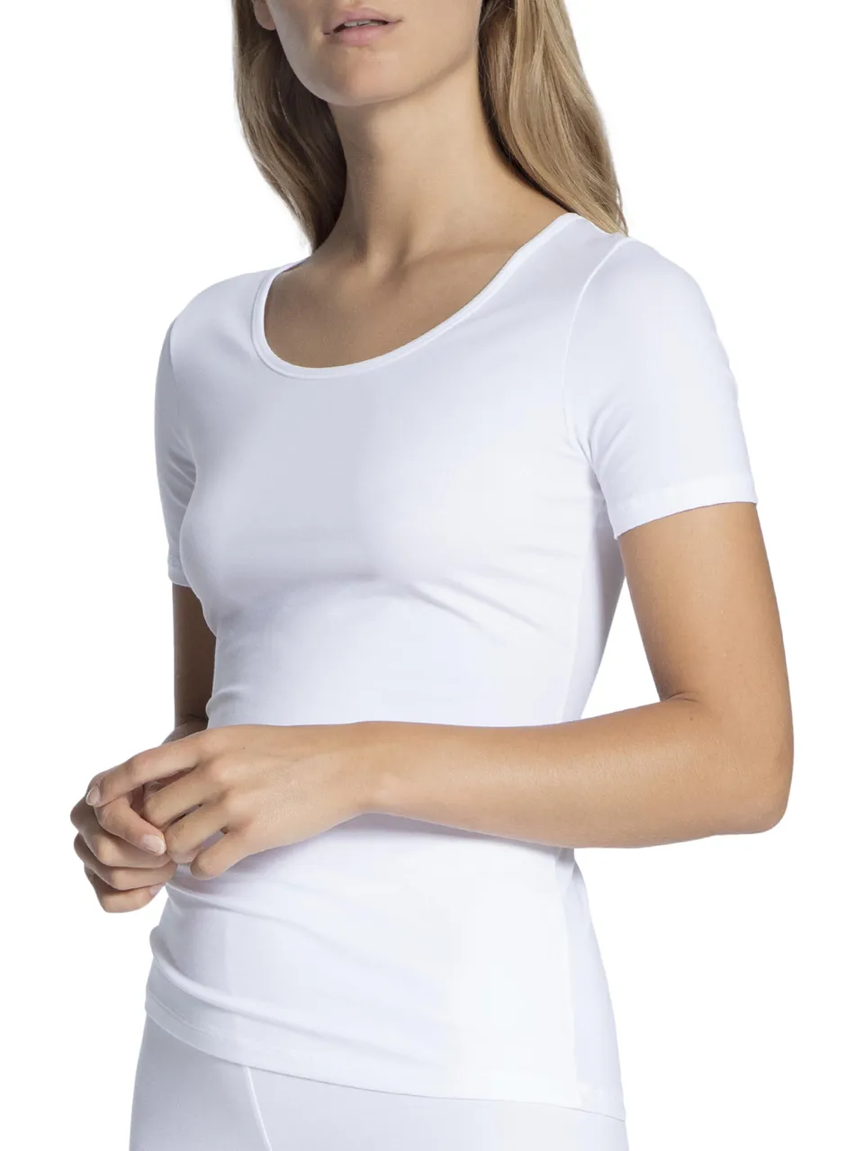 calida-natural-comfort-t-shirt-damen-schwarz-40-42-kurzarm image 1