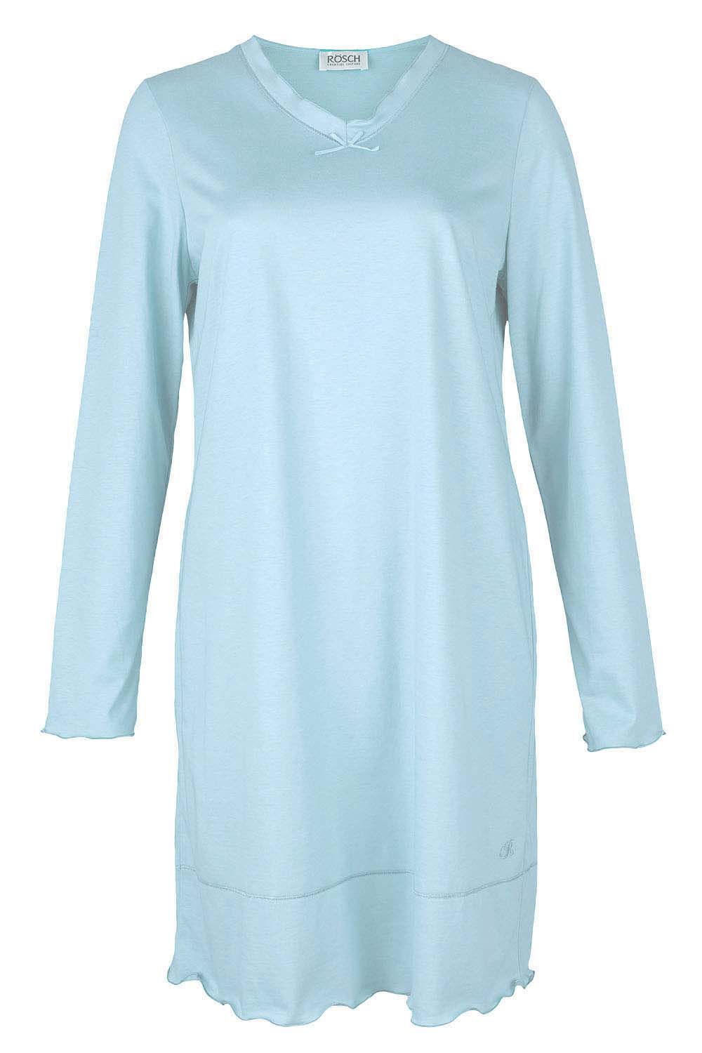 r-sch-be-happy-nachthemd-langarm-bigshirt-grau-baumwolle image 2