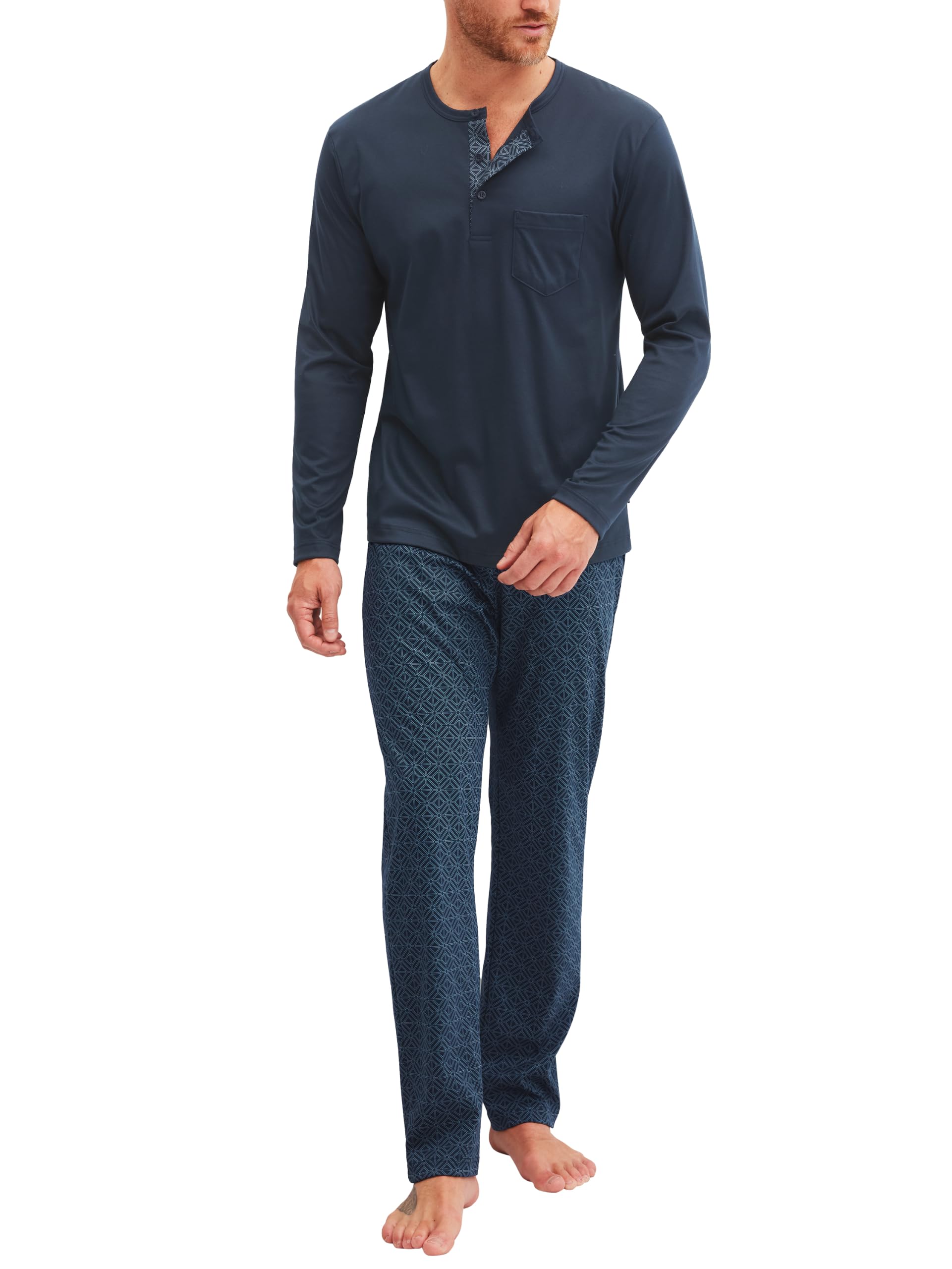 calida-relax-selected-pyjama-herren-dark-sapphire image 5
