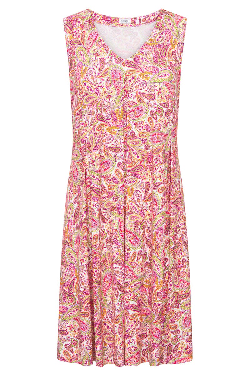 r-sch-be-happy-strandkleid-knielang-rot-viskose image 2