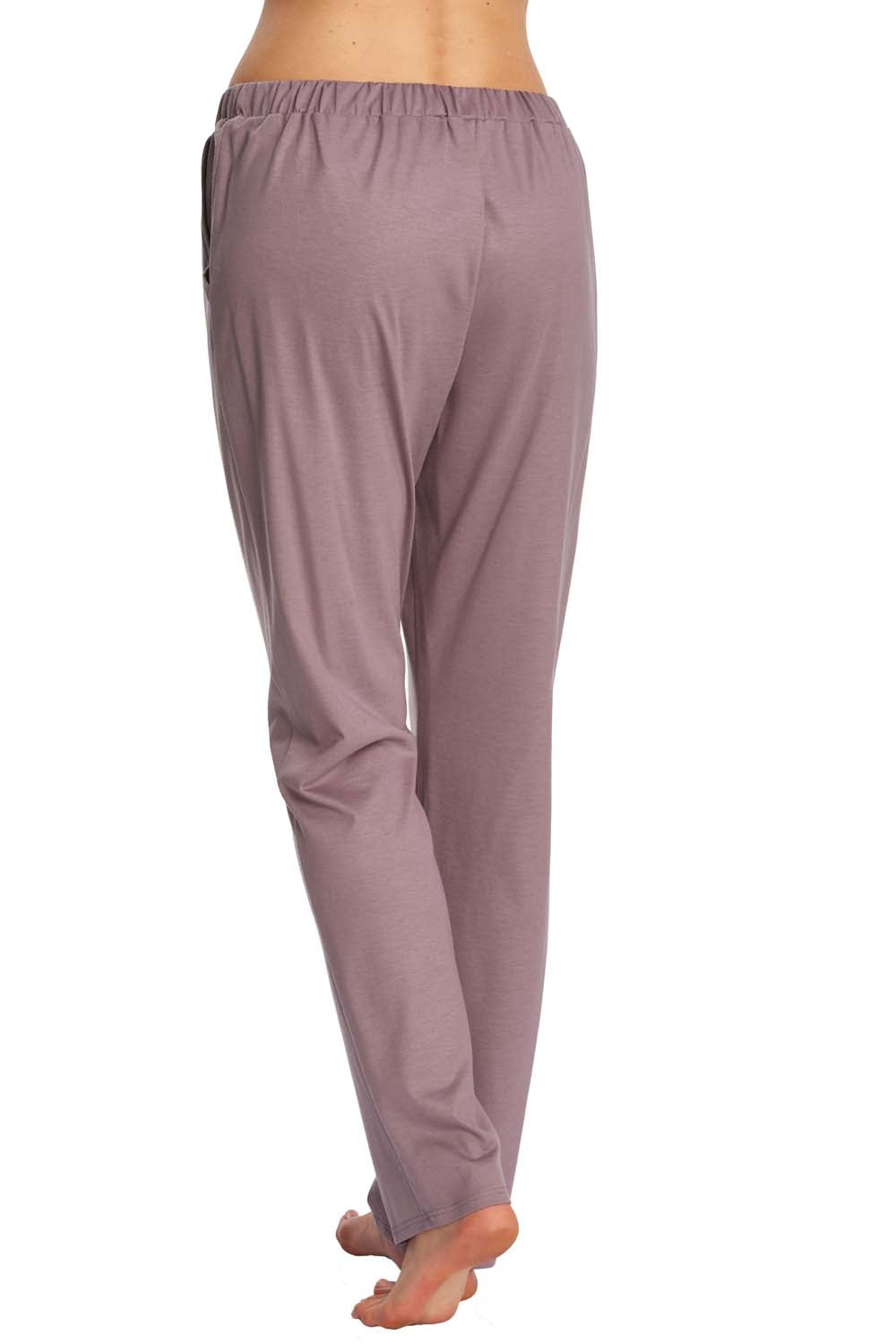 r-sch-be-happy-hose-lang-pyjamahose-braun-jersey image 3