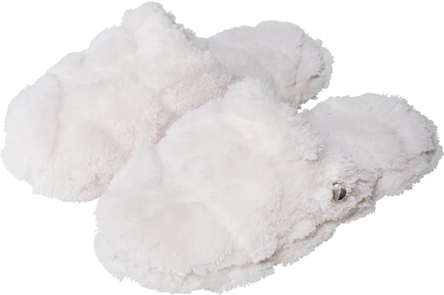 myrebelle-endless-love-hausschuhe-wei-herz-fleece-flauschig image 1